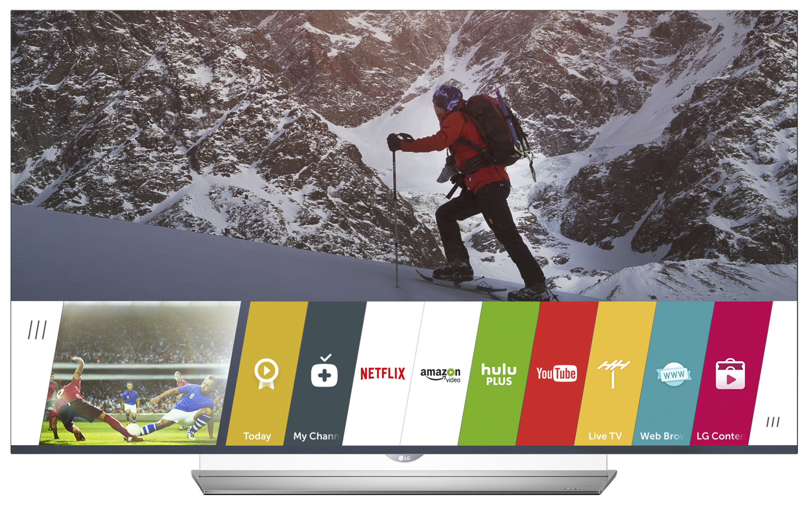 LG Electronics USA today announced expanded content partners for its webOS Smart TV platform, including access to Full HD and 4K streaming content for DIRECTV subscribers - giving LG Smart TV owners more home entertainment options than ever before on models such as the newly-launched EF9500 (pictured).