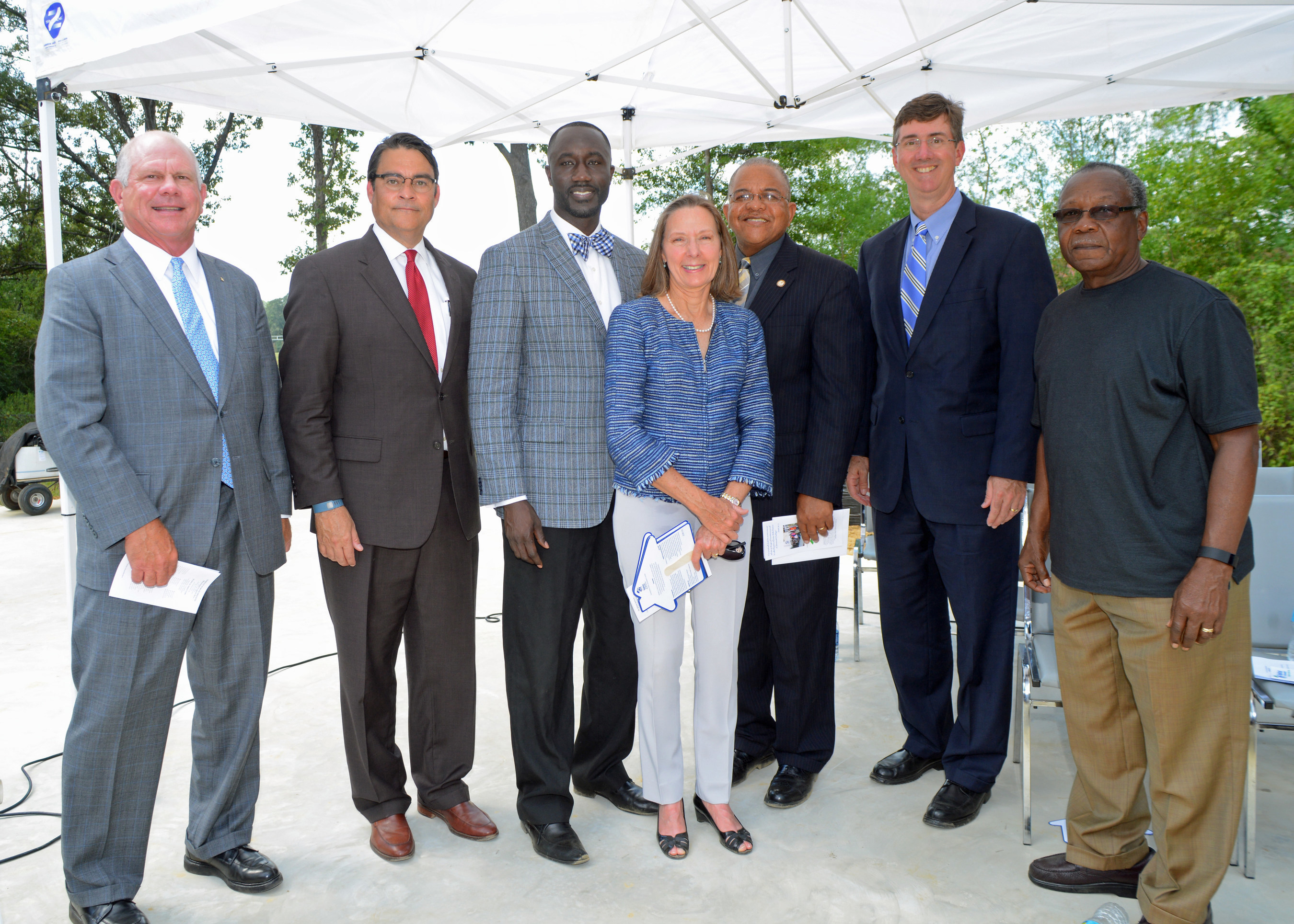 Habitat for Humanity Mississippi Capital Area was joined by Mayor Tony Yarber and representatives from FHLB Dallas to announce the start of revitalization efforts for a blighted area of Jackson, Miss.