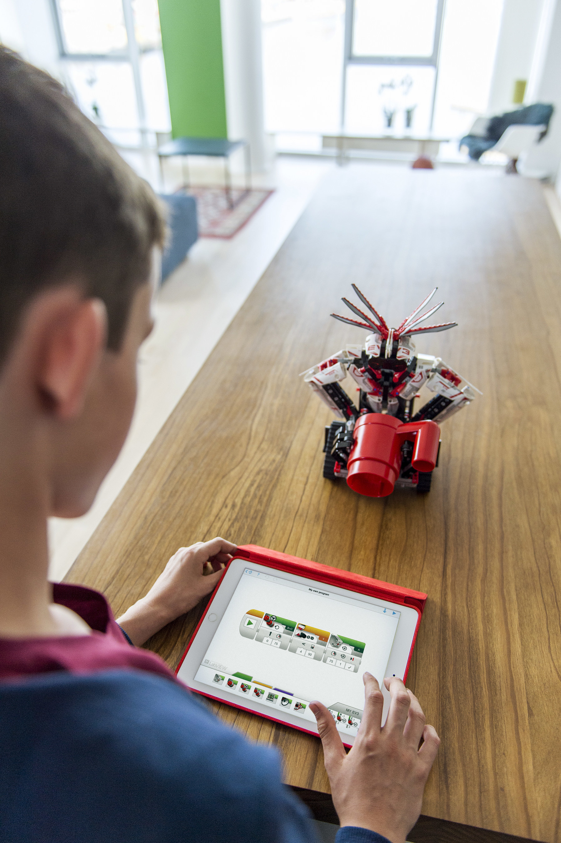 data Accusation every time LEGO® MINDSTORMS® Introduces Mobile Programming With New EV3 Programmer App  For Tablets