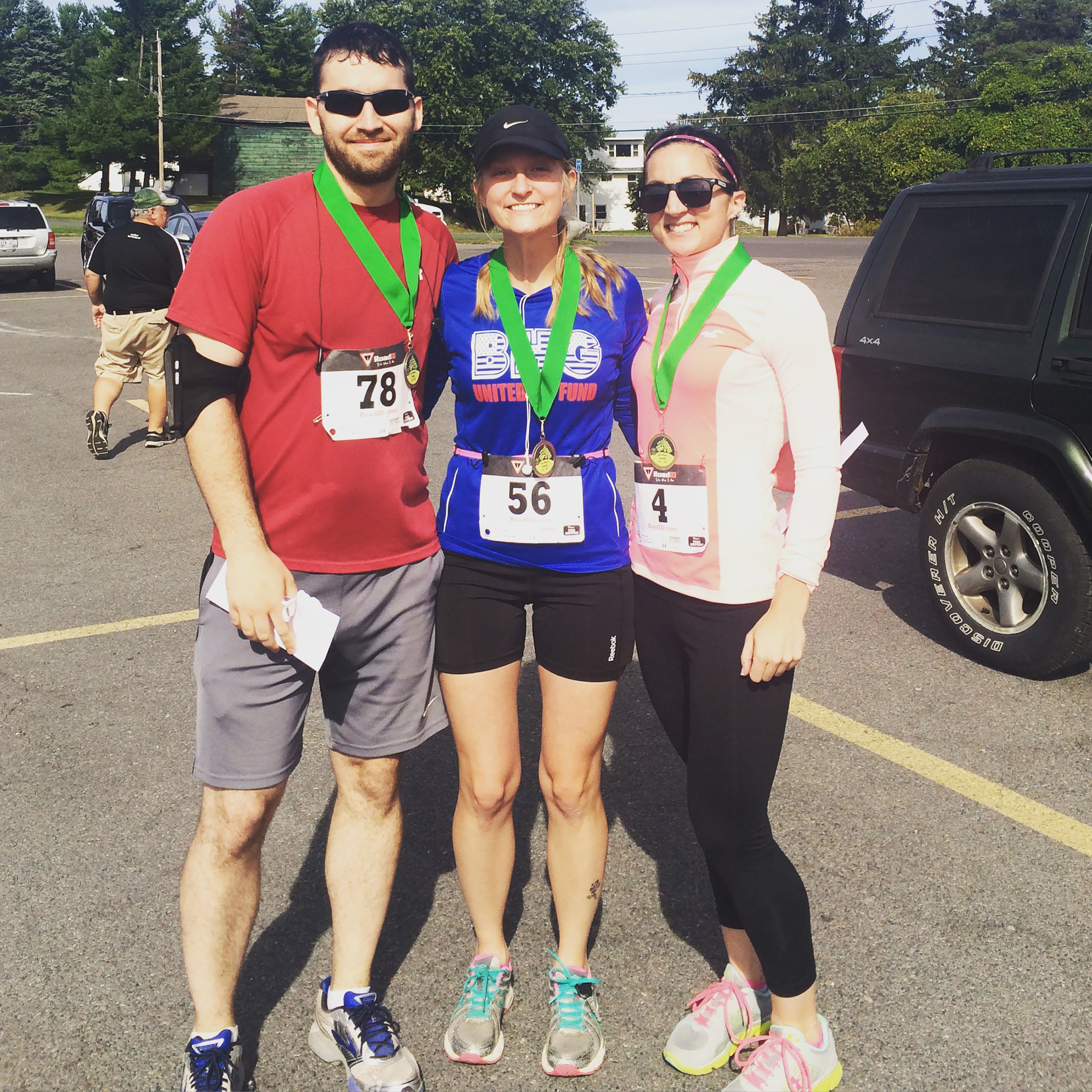Bankers Healthcare Group would like to congratulate employees Kent Walker (left), Maria Milanesi (center) and Lisa Austin (right) on their outstanding performance in the sixth annual Ludden Fall Frolic 5K.
