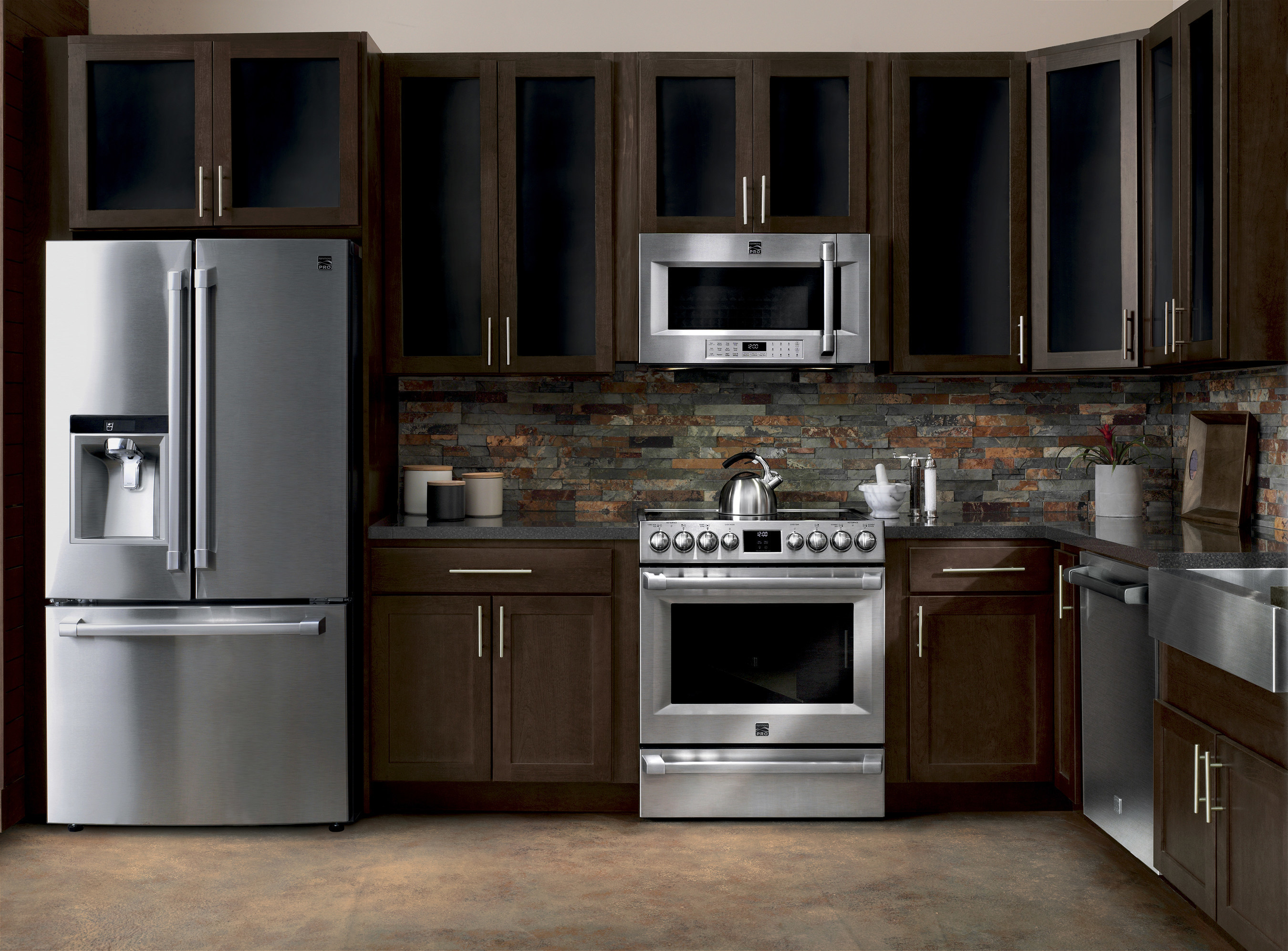Kenmore Pro Kitchen Appliance Suite