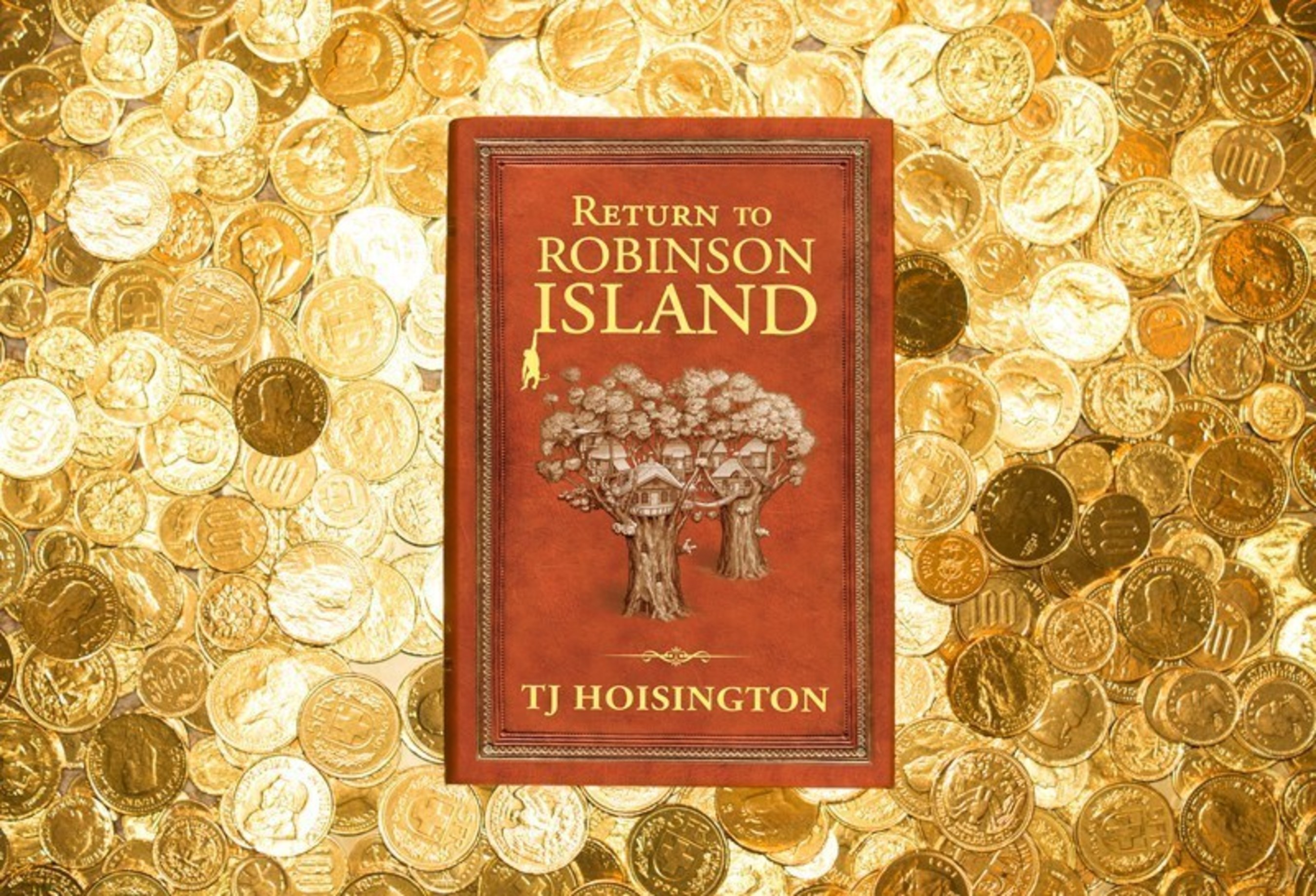 Return to Robinson Island laying on treasure