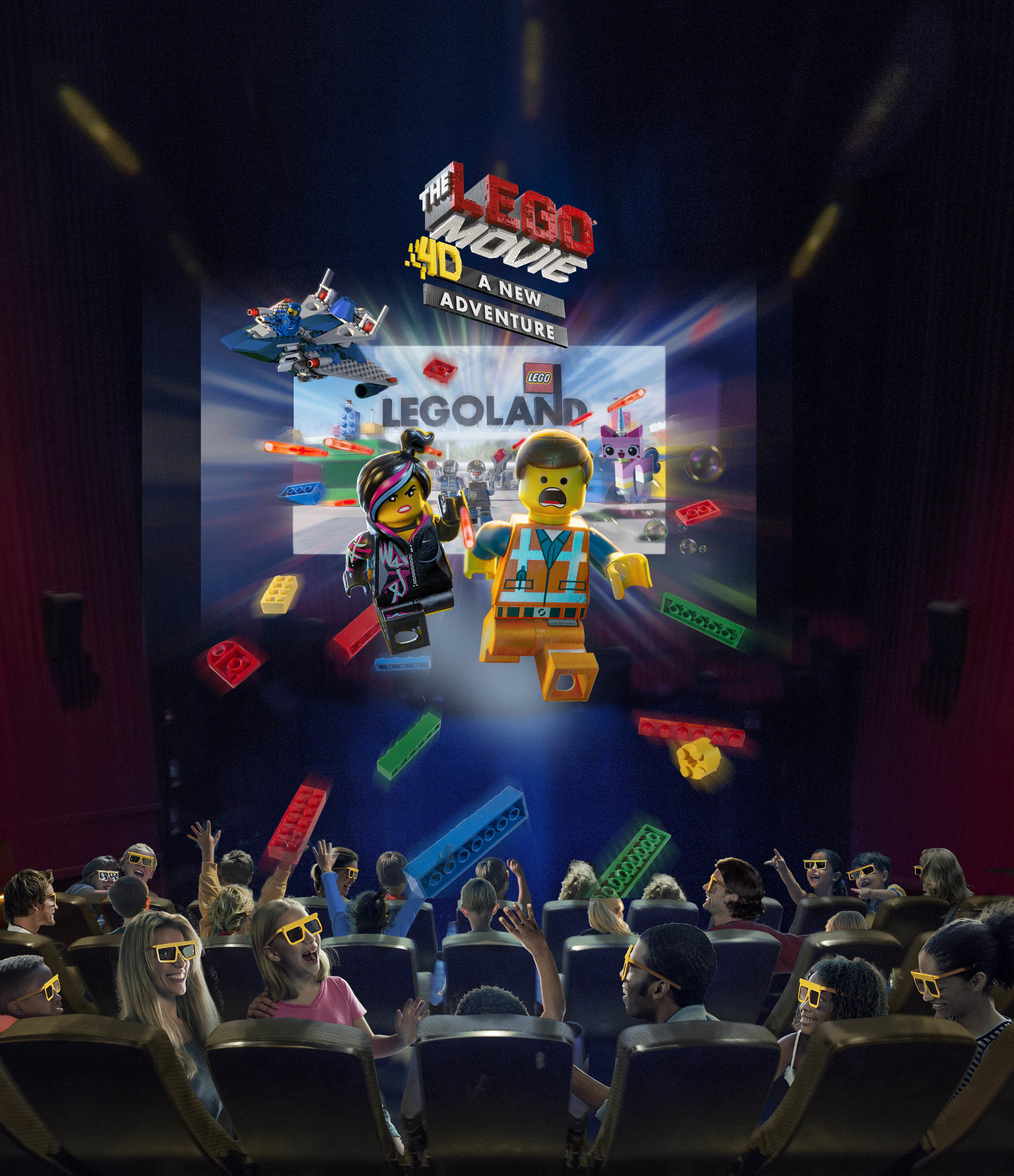 Kontinent Revisor spisekammer The LEGO® Movie™ 4D A New Adventure" Brings Awesome Back Exclusively To  LEGOLAND® Parks And LEGOLAND® Discovery Centers Worldwide In January 2016!