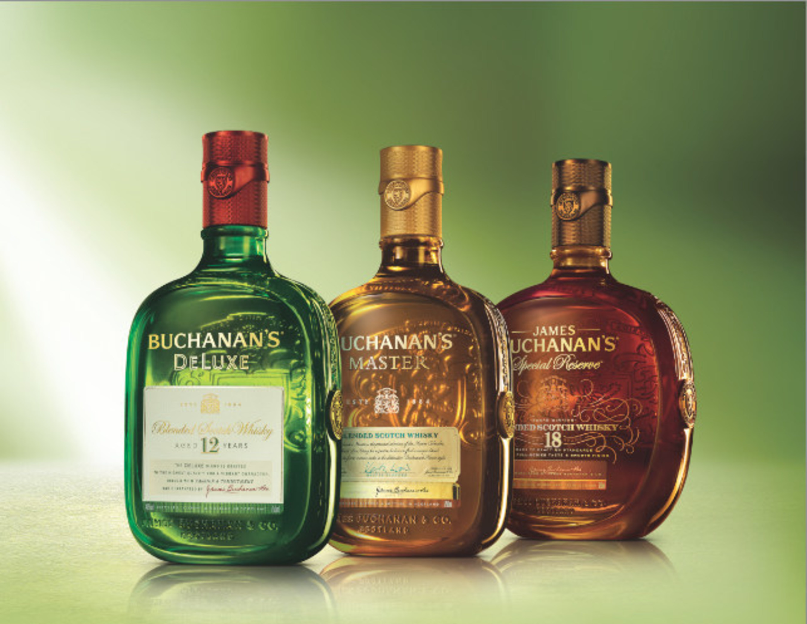 Buchanan's Scotch Whisky revela sus nuevas y modernas botellas