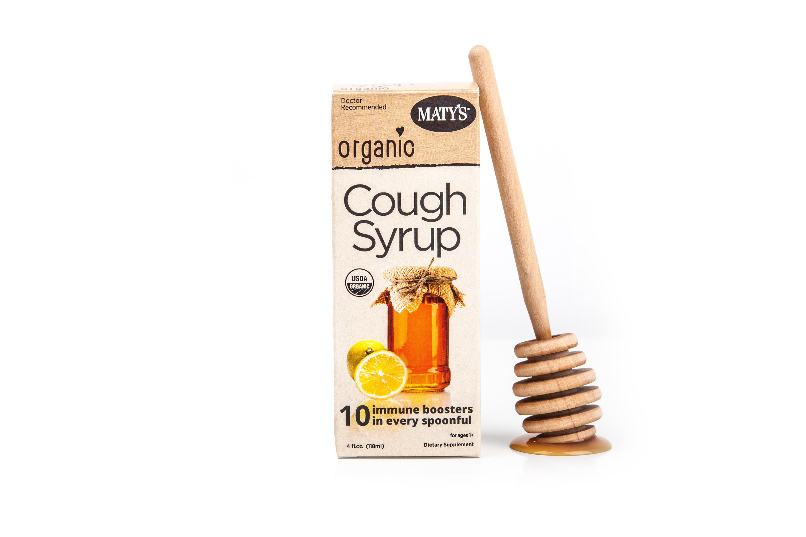 Maty's Healthy Products - First USDA Certified Organic Cough Syrup Available Nationwide