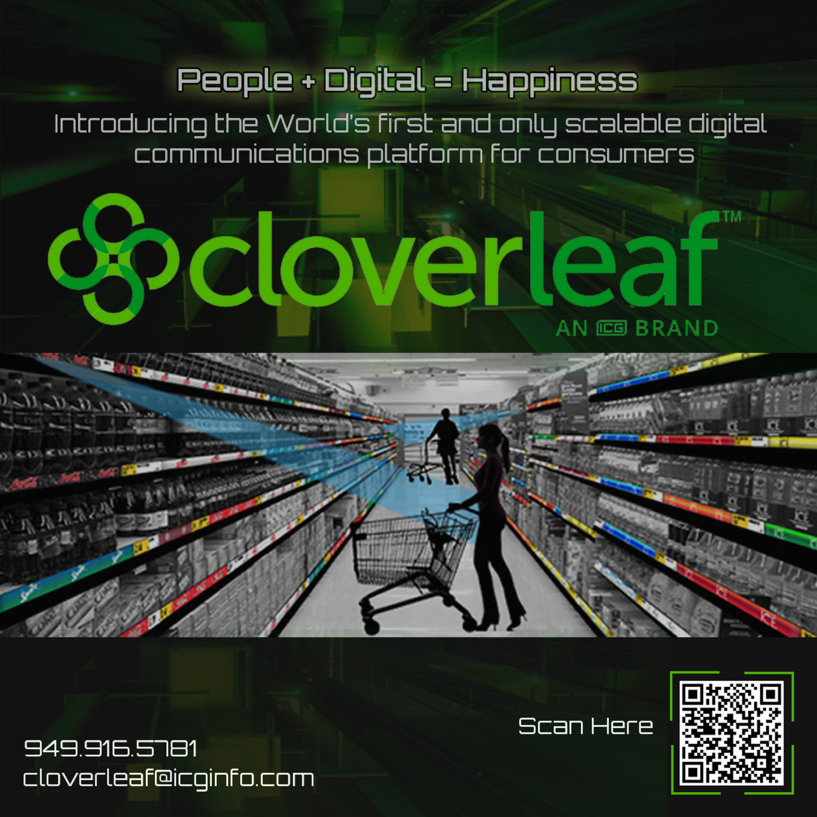 Cloverleaf(TM) Digital Merchandising Communication System