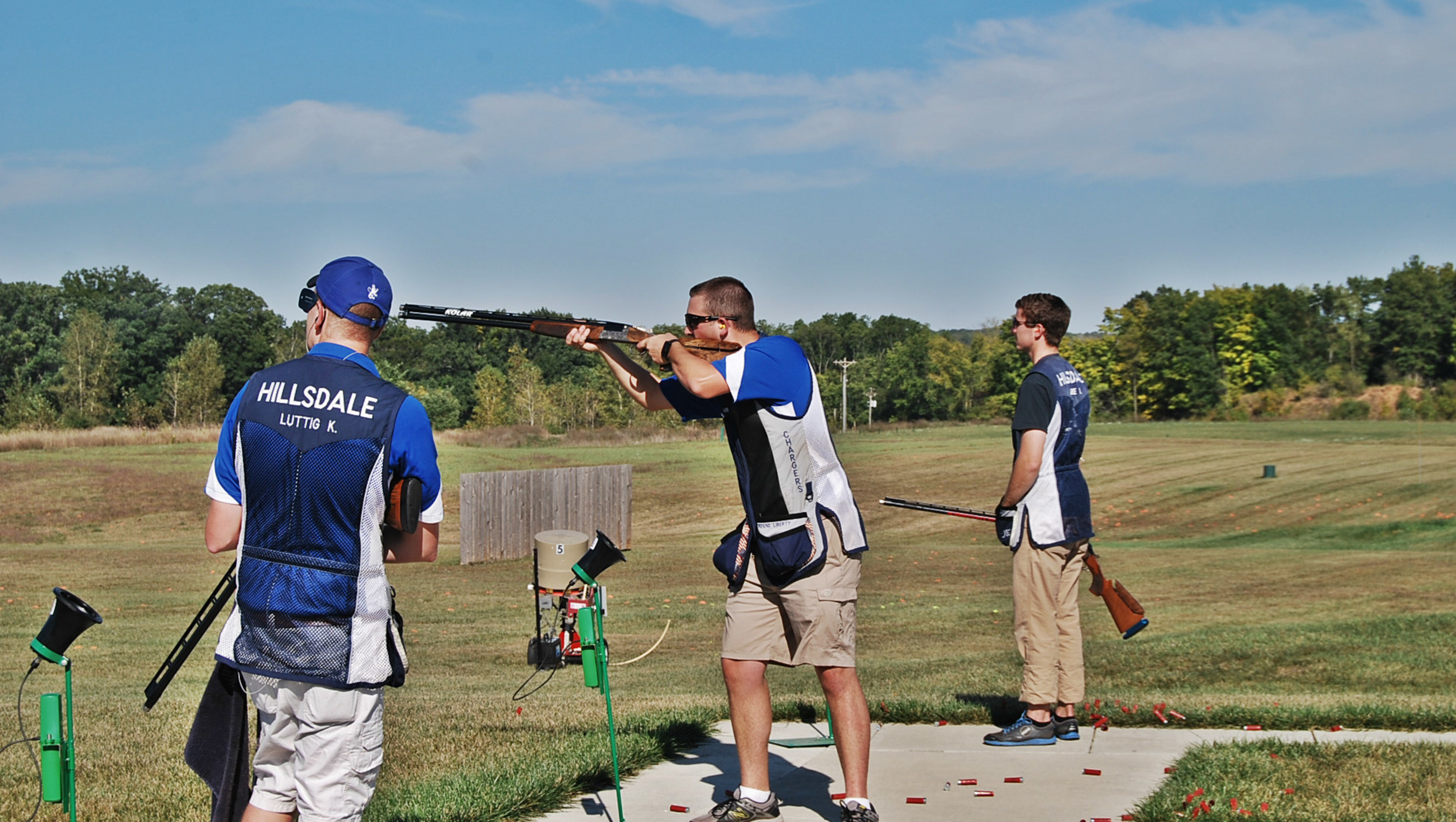 The Hillsdale College Shotgun Sports Team competes at the ACUI Central Midwest Conference Championship in St. Louis, Mo.