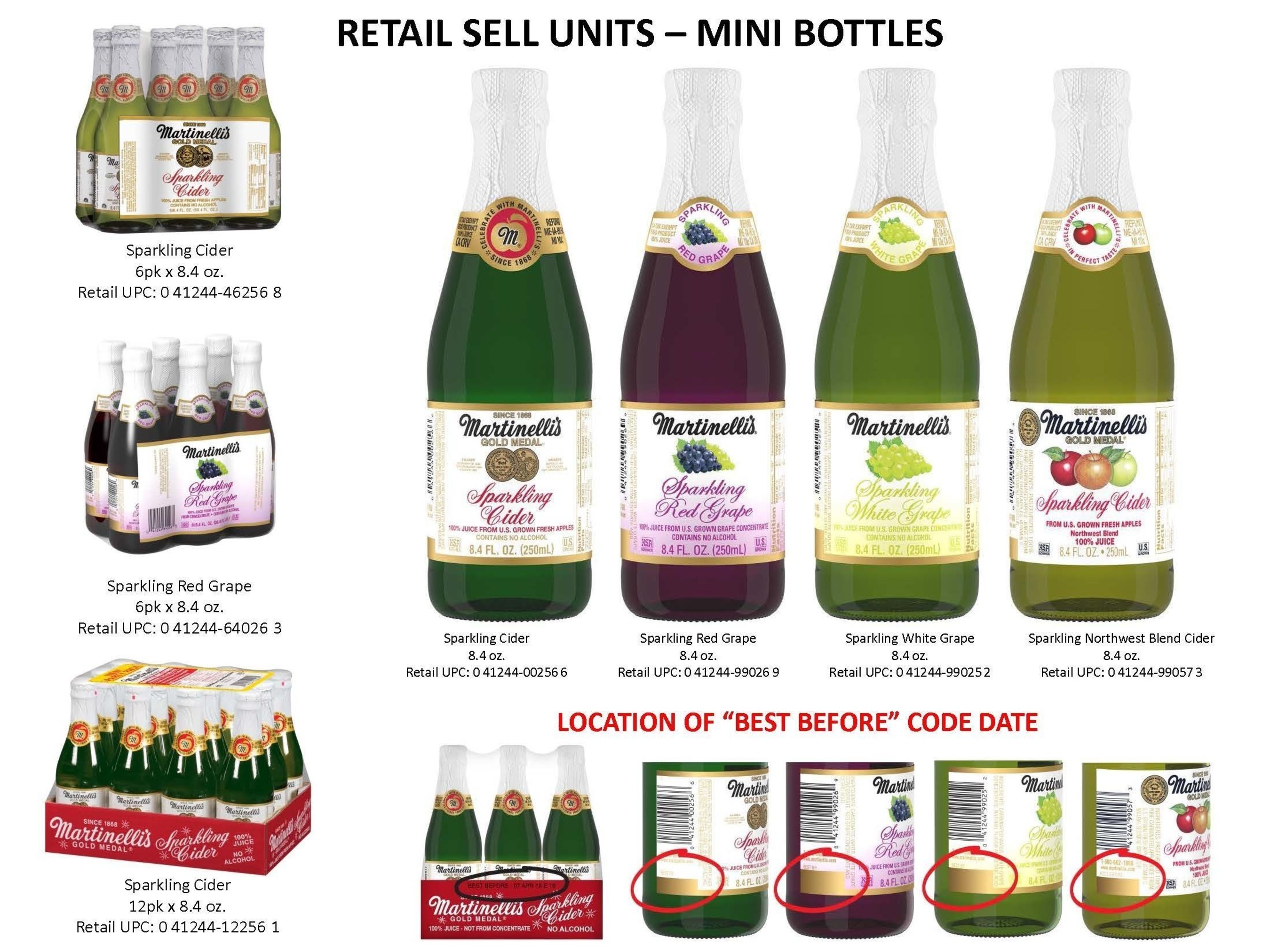 Retail Sell Units - Mini Bottles