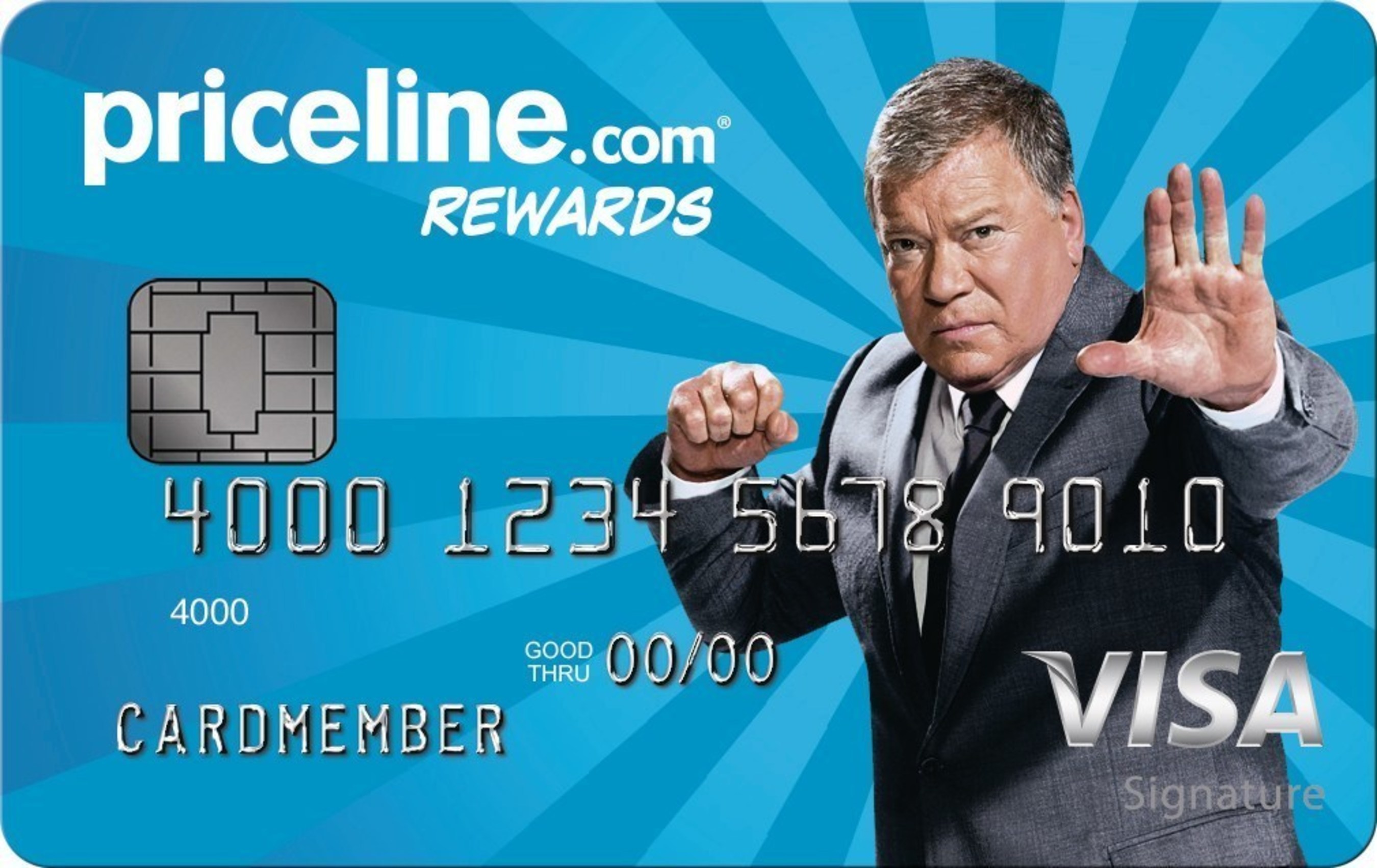 priceline.com rewards Visa card
