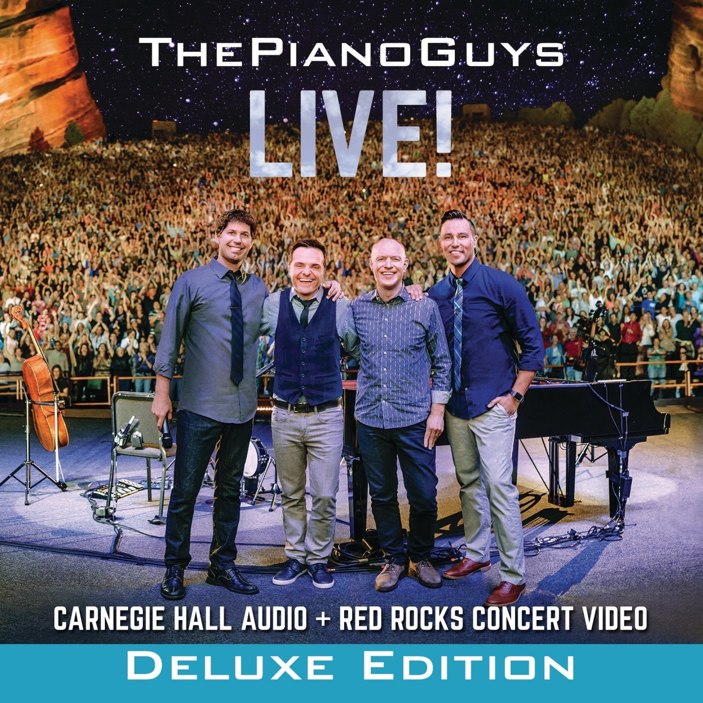 THE PIANO GUYS FIRST LIVE ALBUM Available November 13, 2015