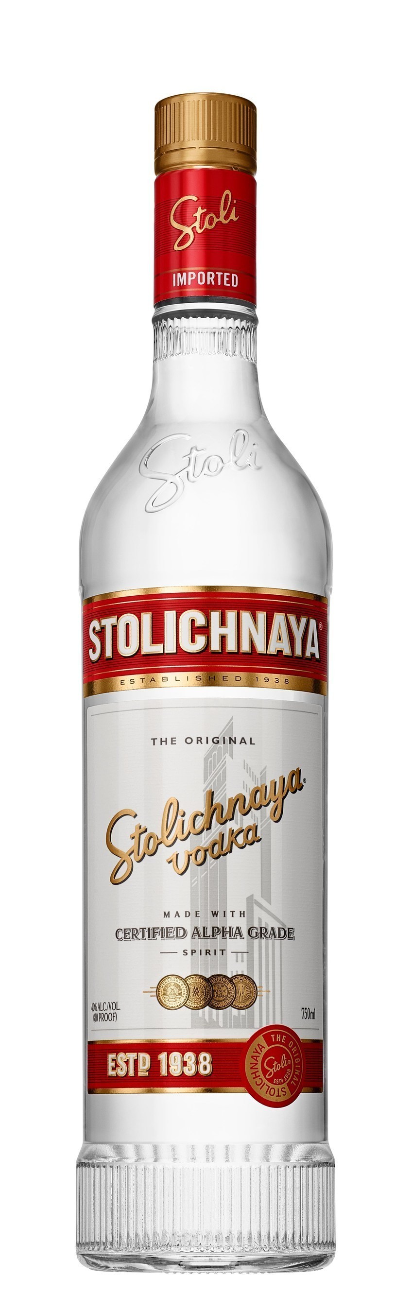Stoli(R) Vodka Unveils First Complete Packaging Re-Design In More Than Eighty Years