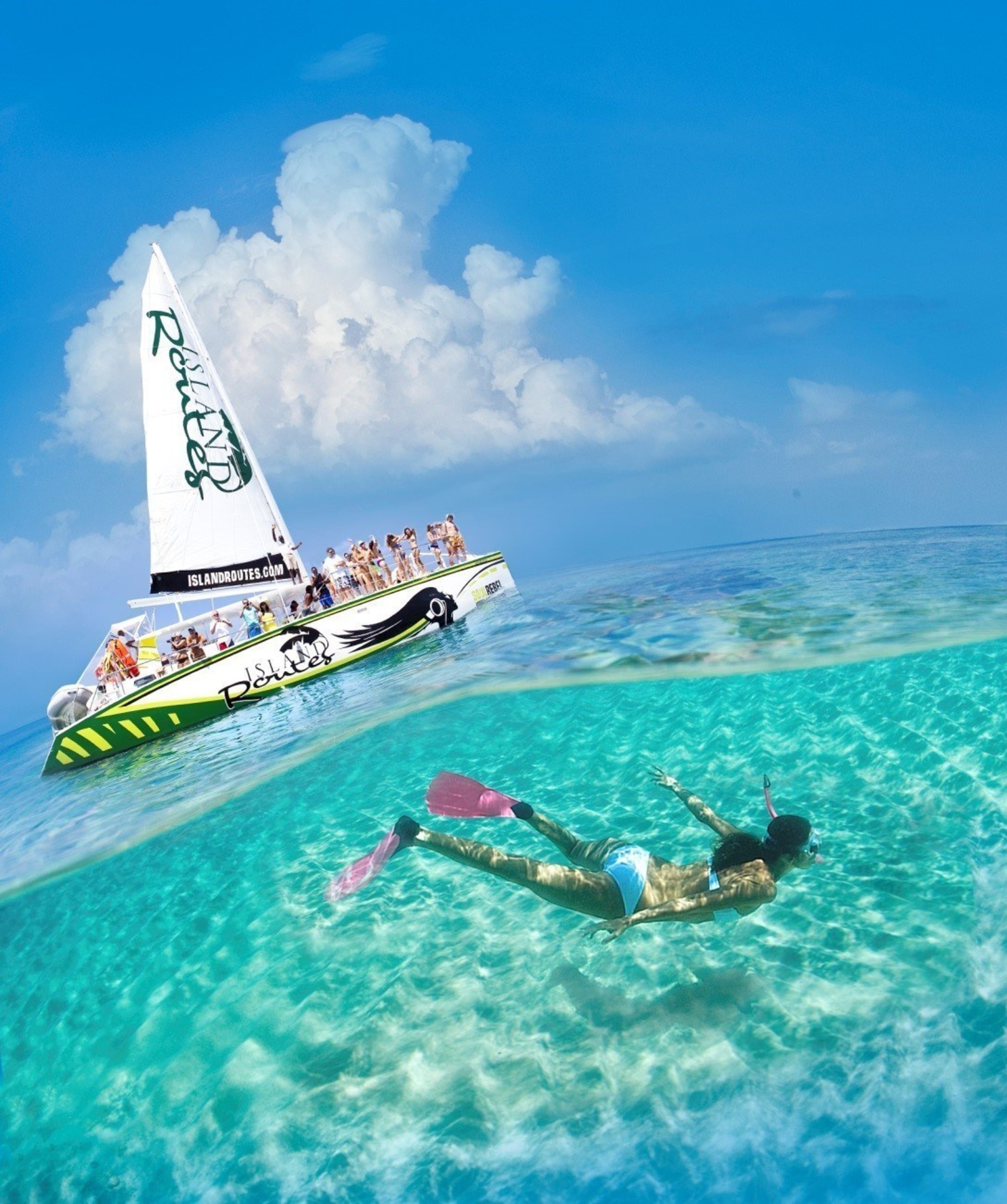 Island Routes' Catamaran Tour, Jamaica