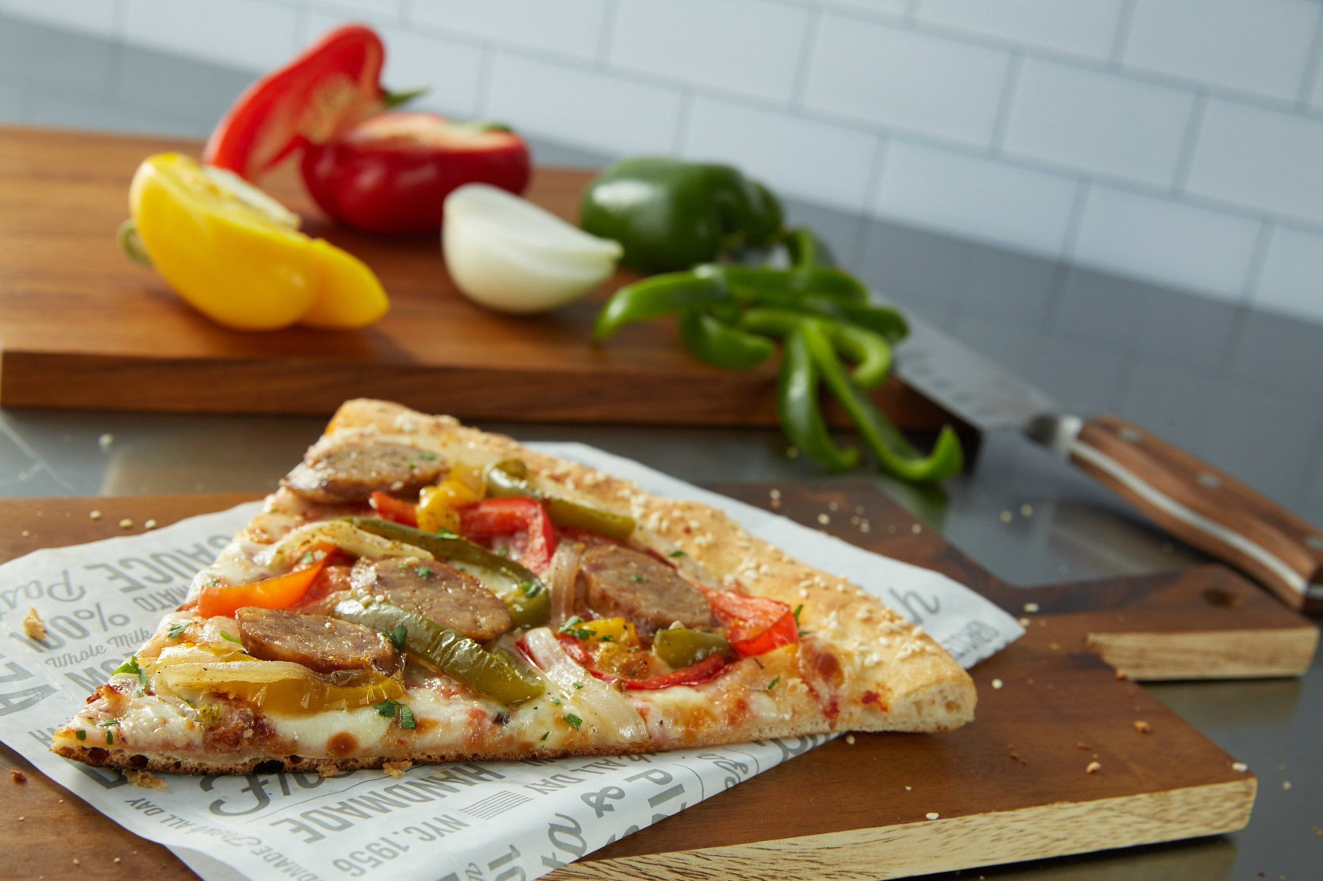 Sbarro Classic Italian Sausage & Peppers Pizza