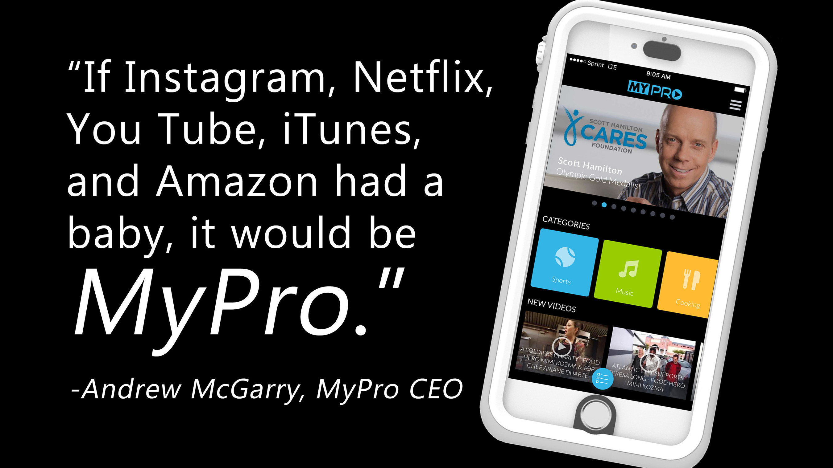 MyPro's website and apps create a compelling landscape for content creators globally.