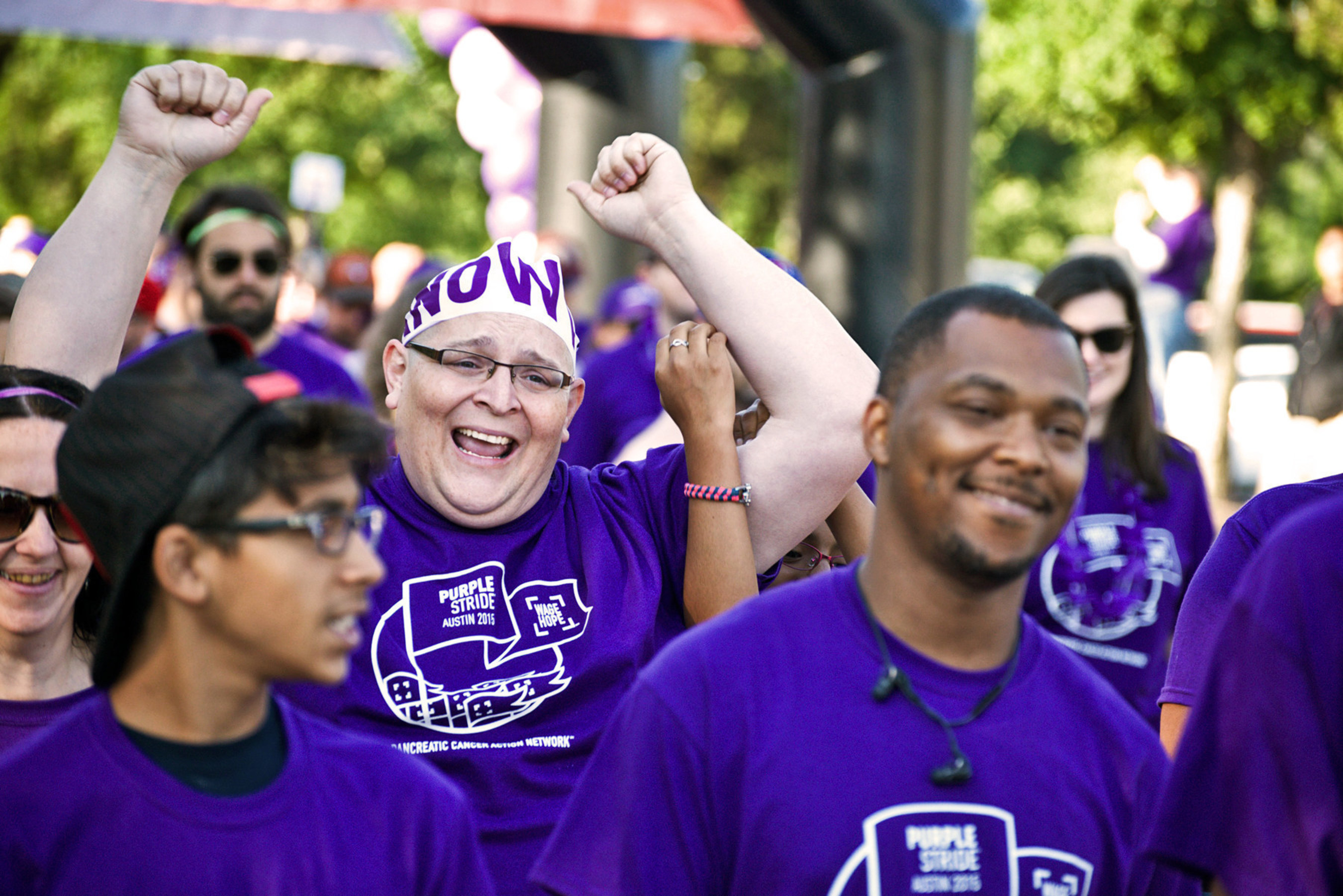 PurpleStride participants Wage Hope in the fight against pancreatic cancer