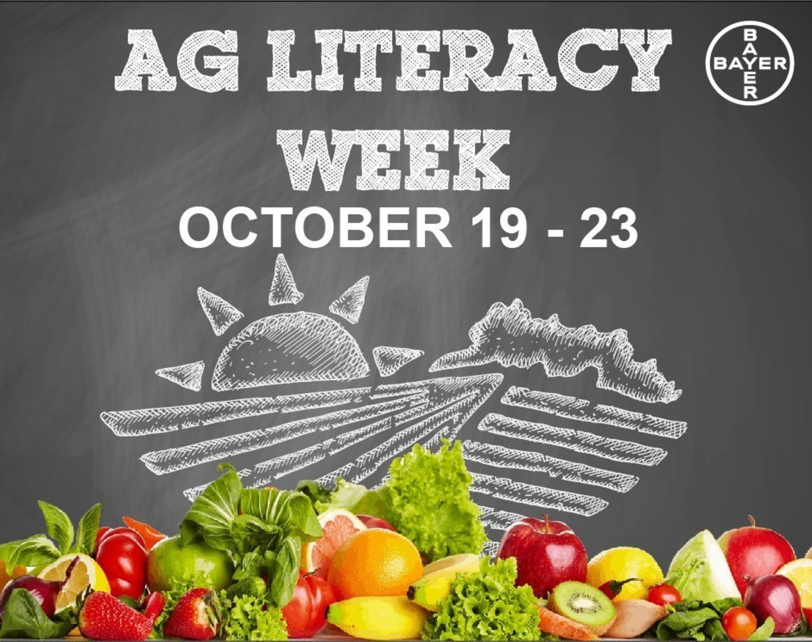 Ag Literacy Week is an educational initiative from Bayer whose purpose is to raise awareness to the importance of agriculture and technology. Through hands-on learning experiences, children and community stakeholders across the U.S. will engage with agriculture and STEM.