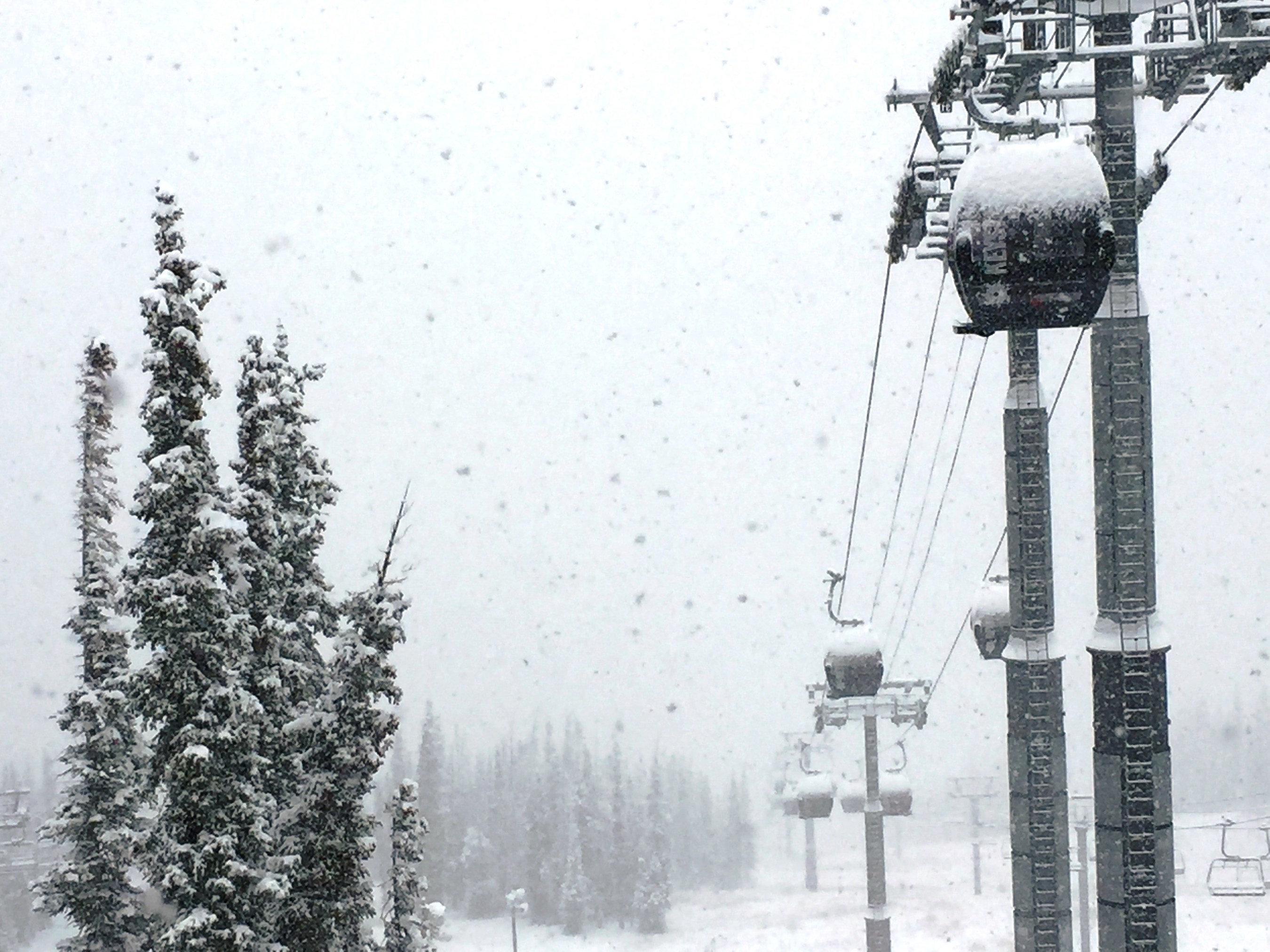 Up to a foot of new snow fell at Colorado's major resorts on Thursday, Oct. 22, 2015. The official arrival of winter weather has blanketed Vail, Beaver Creek, Breckenridge and Keystone Resorts (pictured) with seven to 12 inches of fresh snow. With Keystone opening on Nov. 6 for the 2015-16 winter season, it's the best time to purchase an Epic Pass, which provides unlimited, unrestricted access to the best resorts in Colorado, as well as Park City in Utah, and Heavenly, Northstar and Kirkwood at Lake Tahoe at www.epicpass.com.
