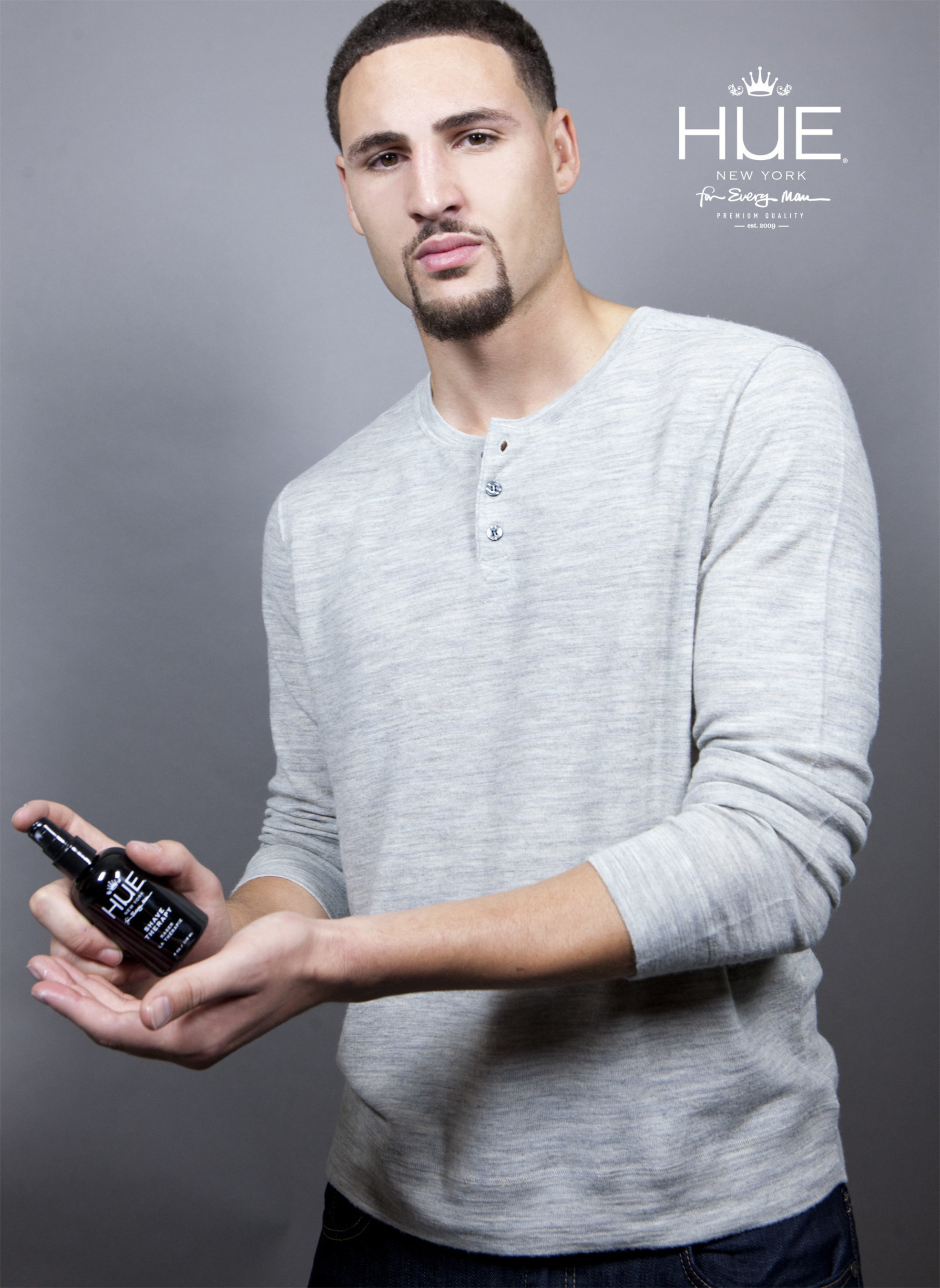 HUE for Every Man announces Professional Basketball Player, Klay Thompson, as brand ambassador for their men's luxury grooming line. Celebrate every man of every hue with the first premium multicultural men's hair and skin product line. HUE is formulated to meet the needs of an evolving and underserved multicultural market, however, their 21st Century approach to men's grooming fused with natural ingredients allow their products to work for ALL hair and skin types. HUE is truly for EVERY man!