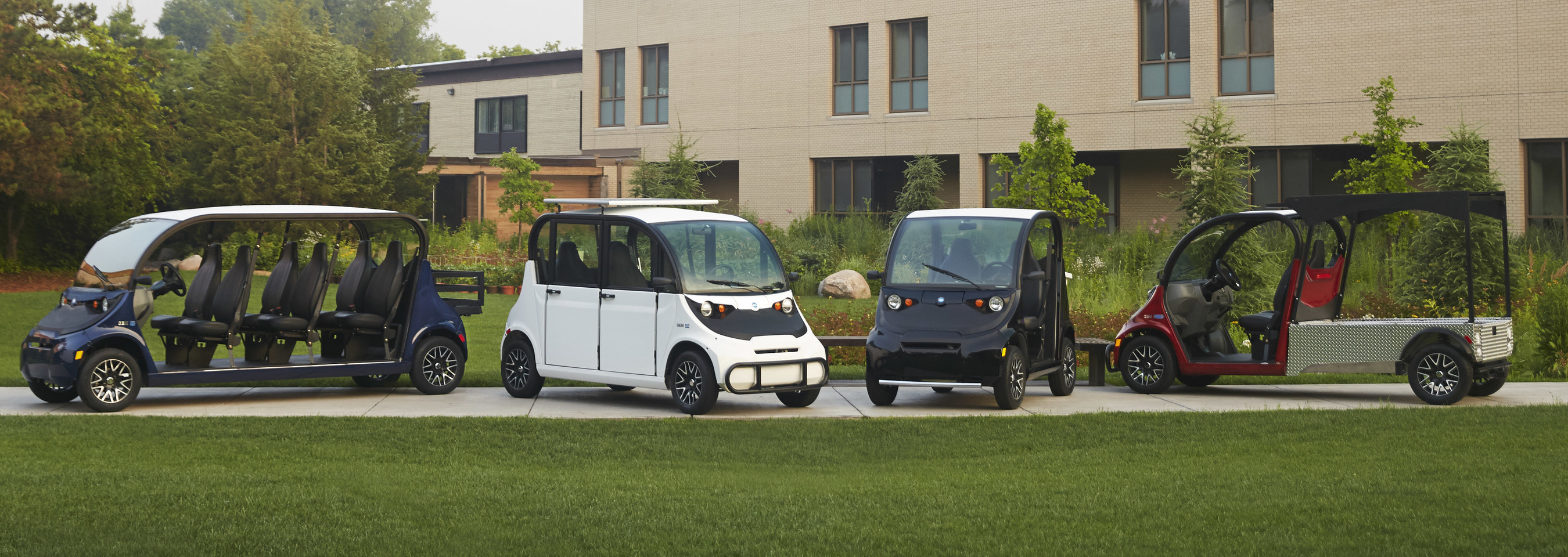 The new Polaris GEM electric vehicles are engineered for comfort, built with more safety features and offer Smart Power options.