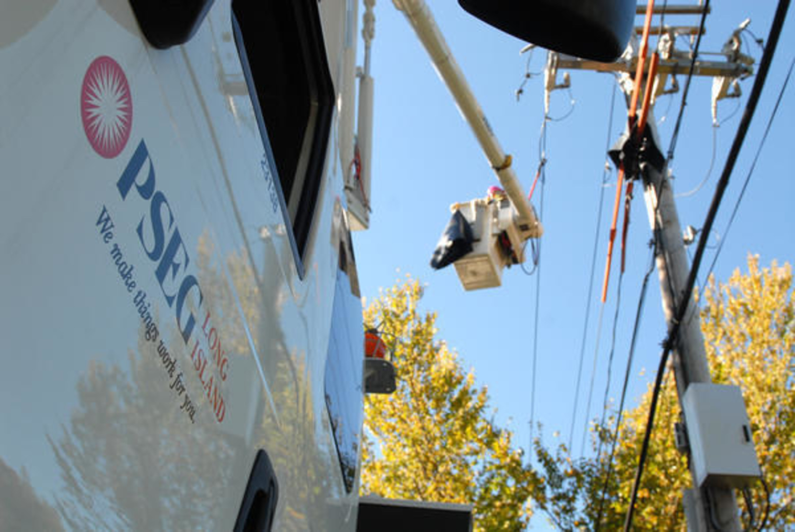PSEG Long Island crews upgrade the electric system to provide customers with a more resilient electric utility.