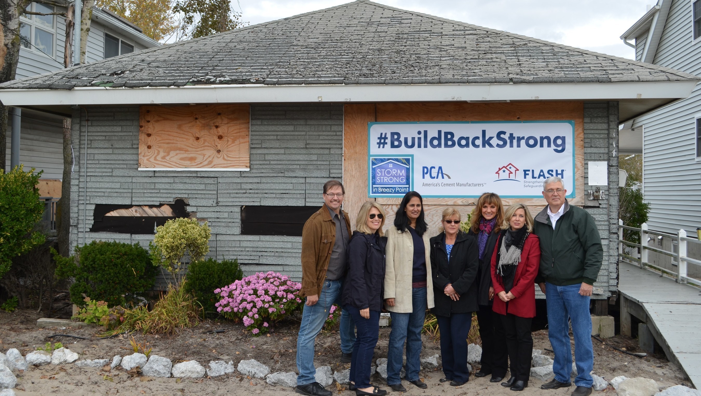 Organizations Rally to Rebuild Storm-Strong Home after Superstorm Sandy