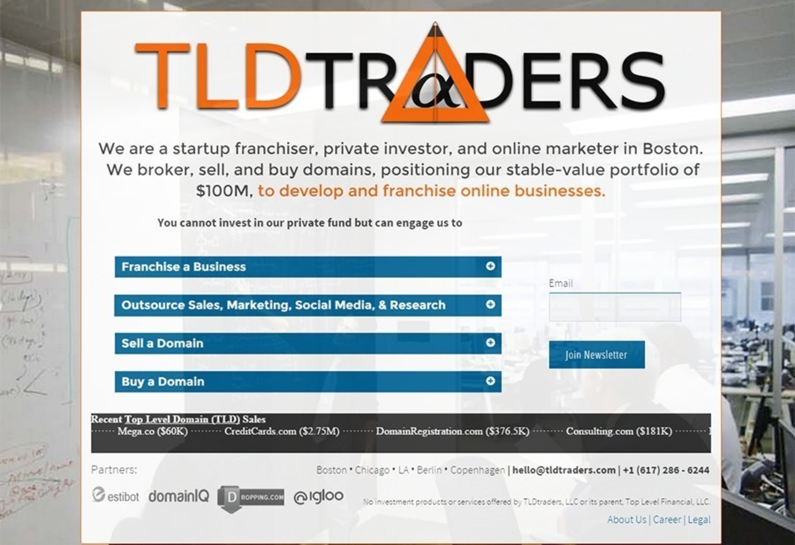 Buy Thriller.com from TLDtraders.com