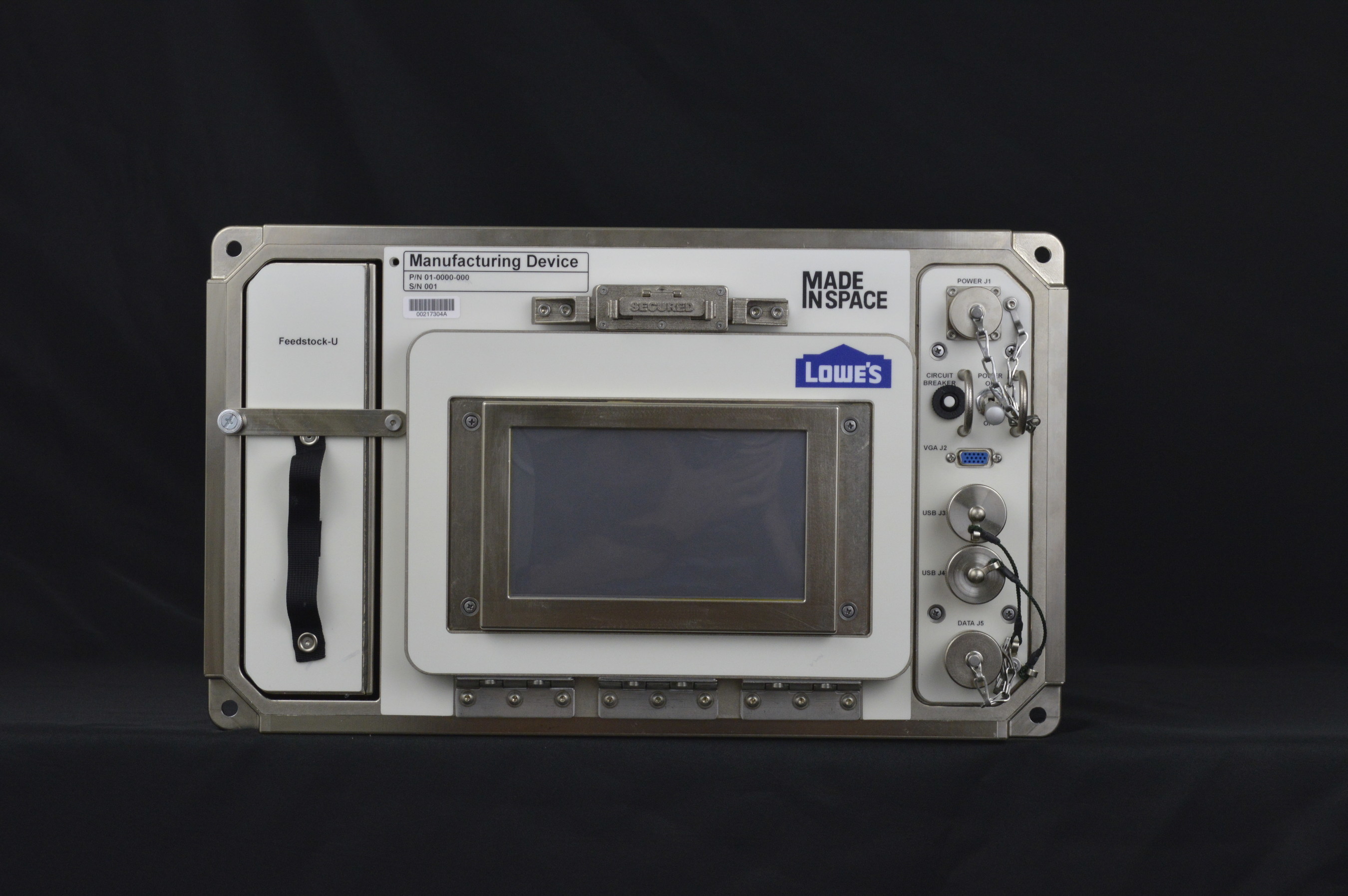 The Lowe's 3D printer is slated to arrive at the International Space Station in early 2016.