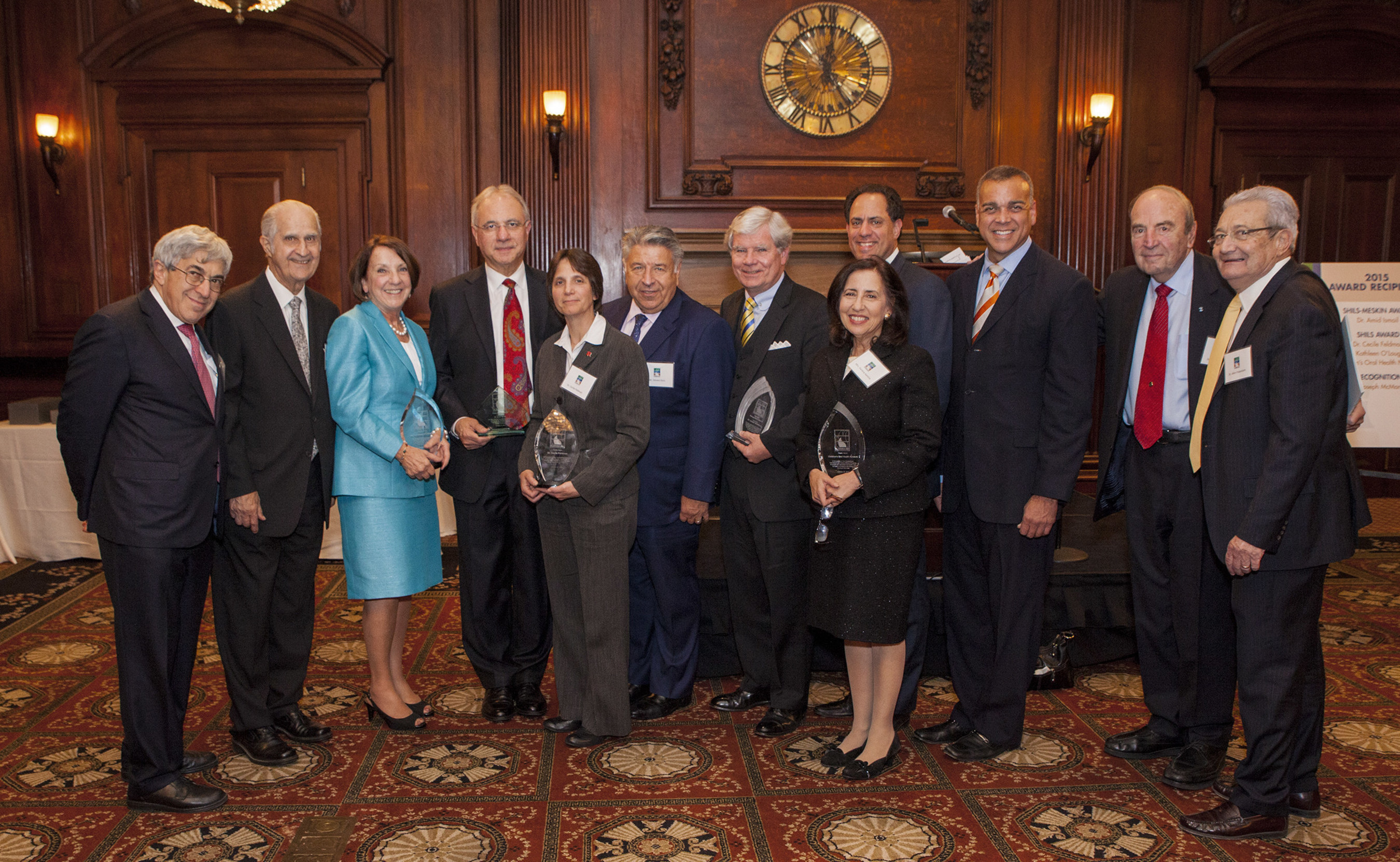 The Dr. Edward B. Shils Entrepreneurial Fund presented its 2015 Shils Awards at its annual gala held October 27, 2015, honoring the people, organizations, and programs that positively influence the dental community and the public oral health arena.