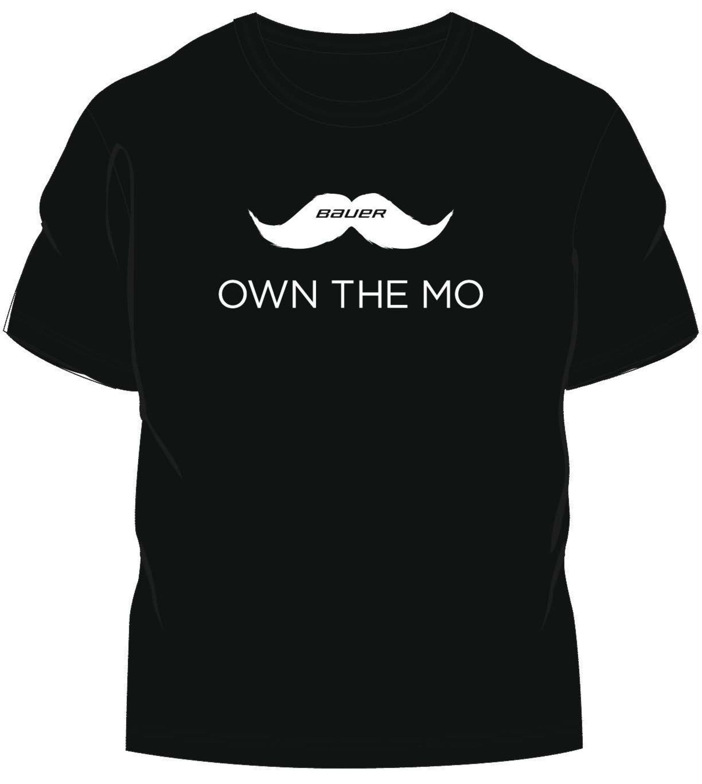 Limited edition Bauer Hockey "Own the Mo" t-shirts will support the Movember Foundation