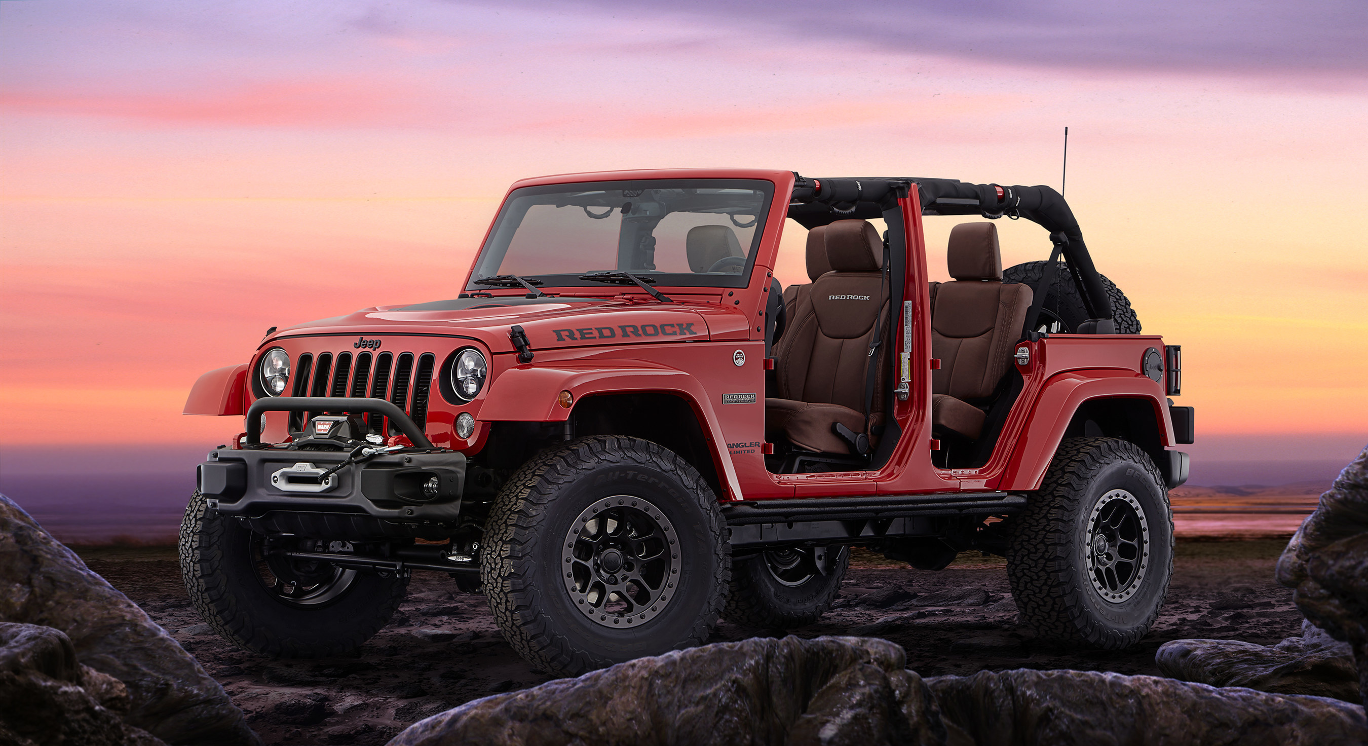 Jeep® and Mopar Introduce Wrangler Red Rock Concept at SEMA Show