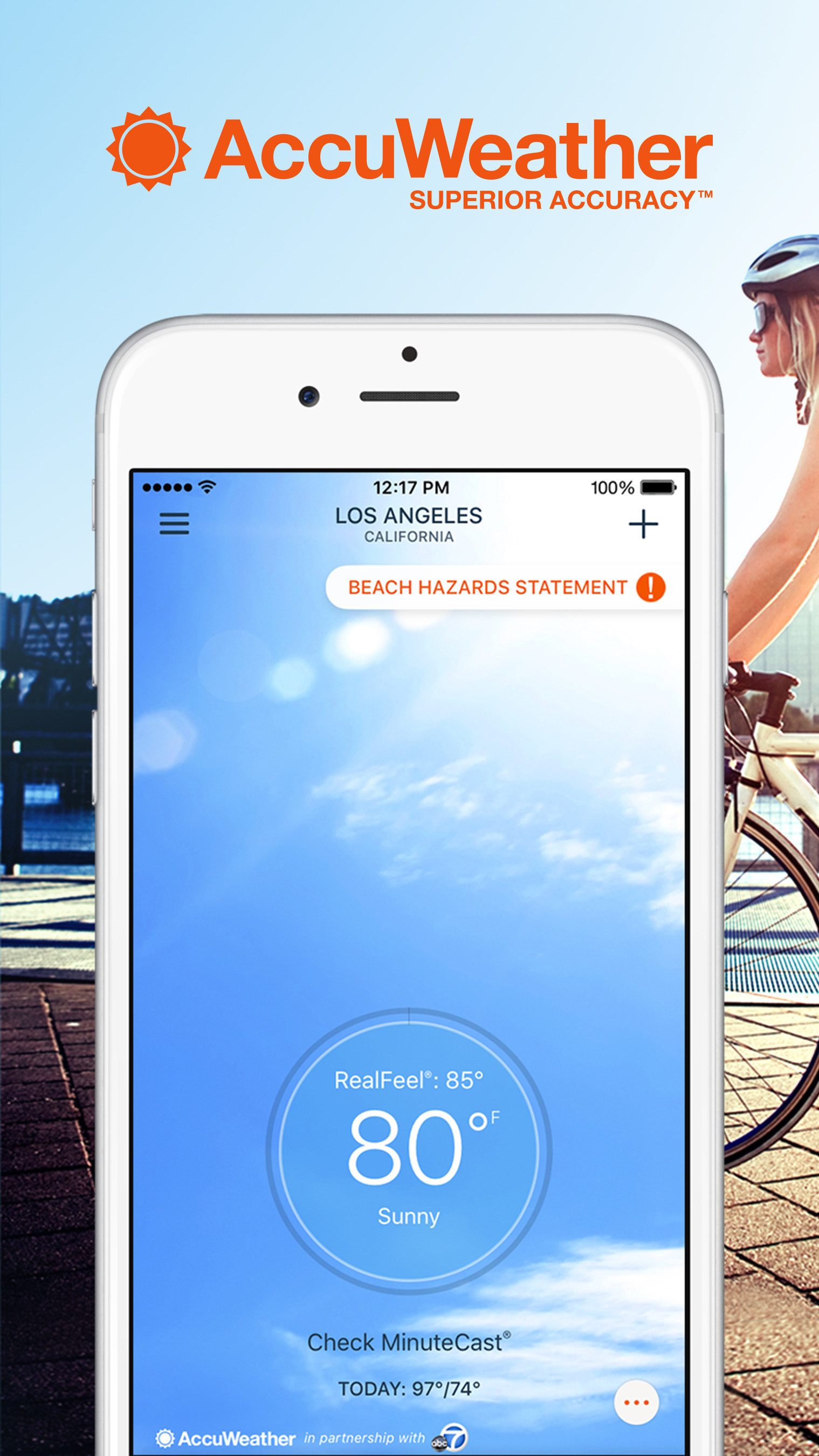 AccuWeather Launches New App for iPhone, iPad & iPod touch with Significant  Enhancements Supporting iOS 9, Providing Best-in-Class Weather Experience