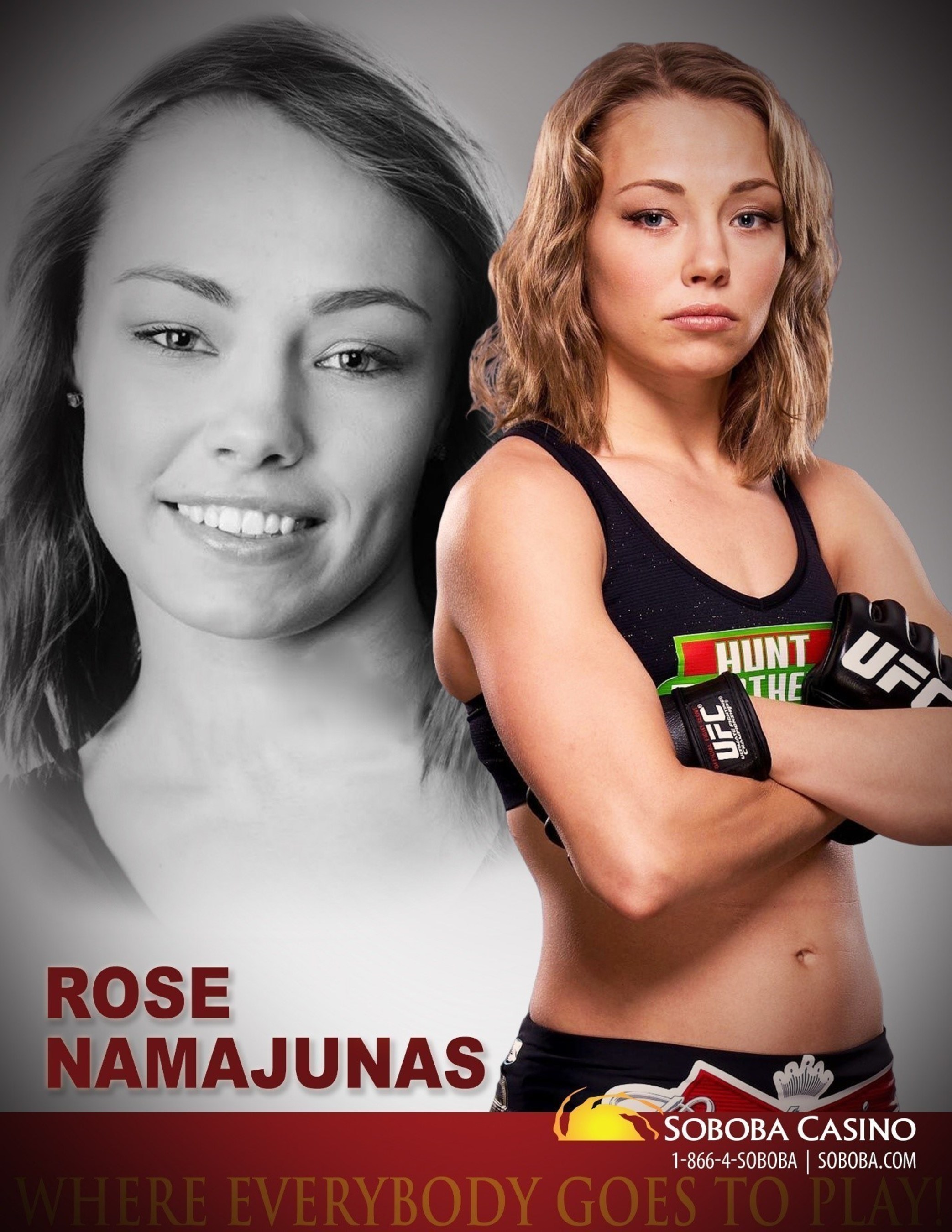 Rose Namajunas Coming to Soboba Casino for Rousey VS Holm