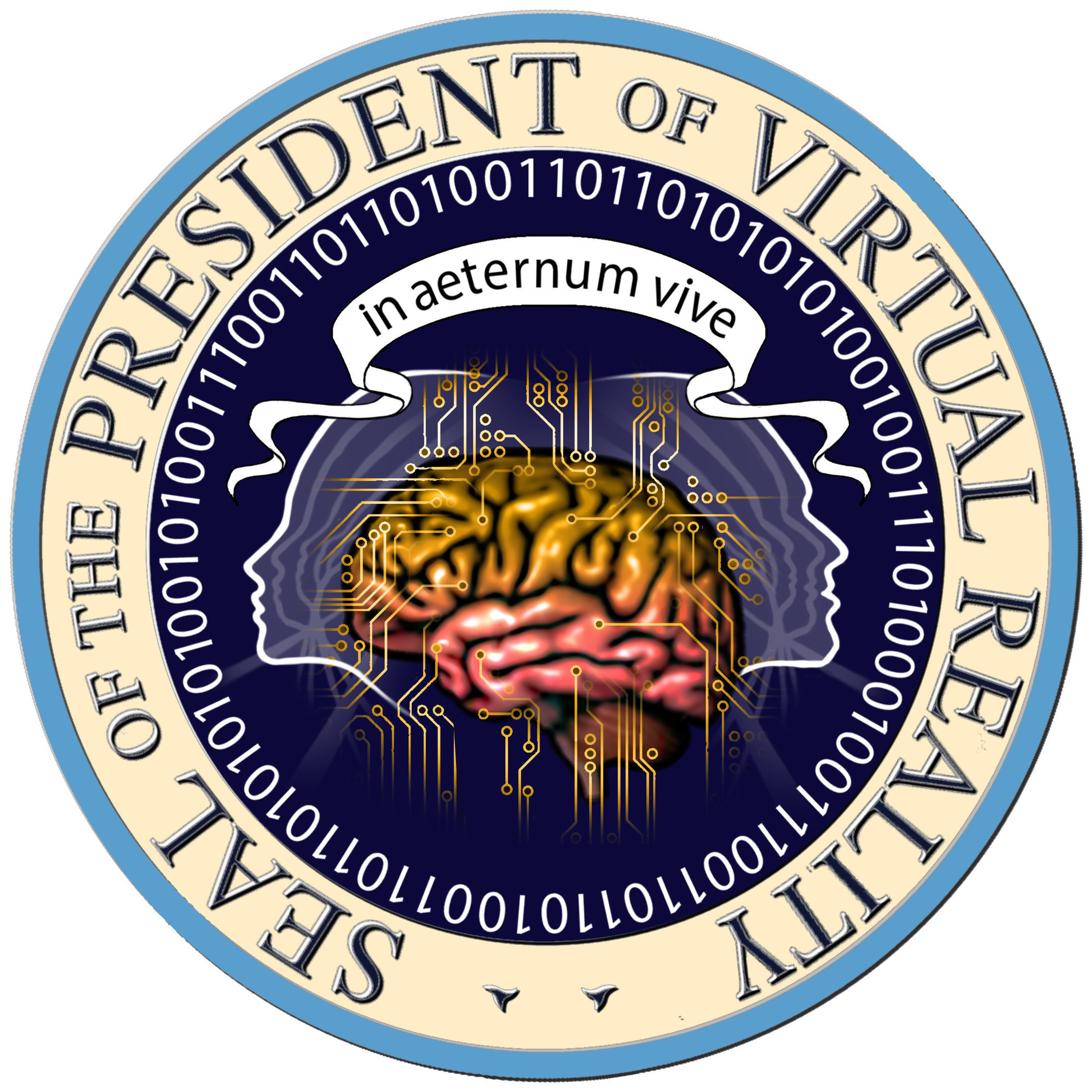 Official Seal of the President of Virtual Reality