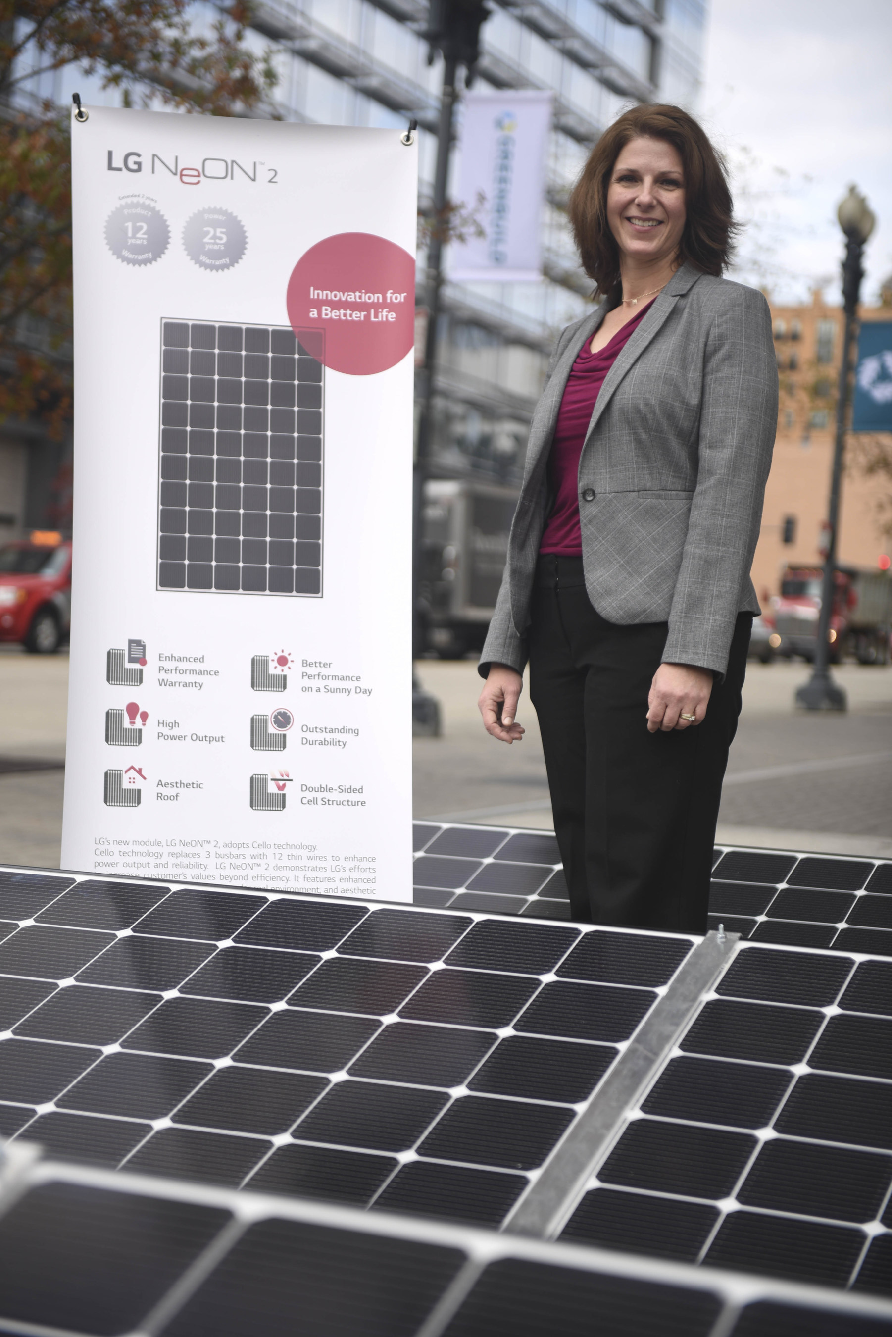Lg Selected As Official Solar Partner At Greenbuild 2015