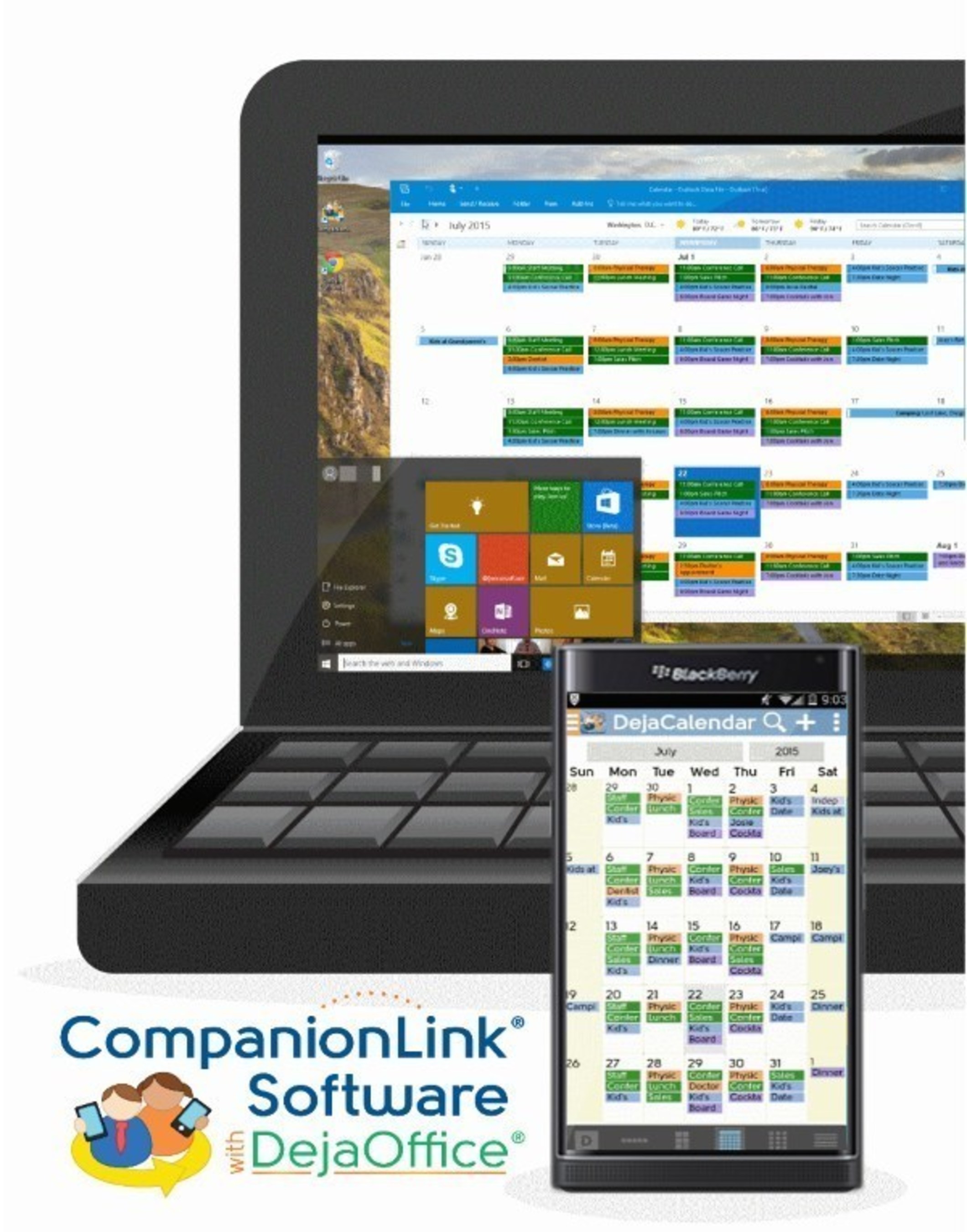 CompanionLink and DejaOffice for BlackBerry Priv