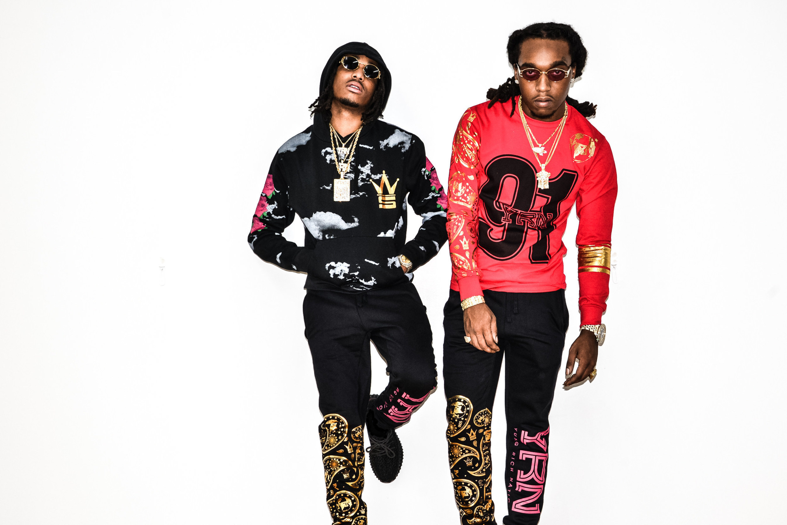 Worldstarhiphop Partners With Migos And Yung Rich Nation Yrn To Create Worldwide Rich A Limited Edition Capsule Exclusively Available At Footaction
