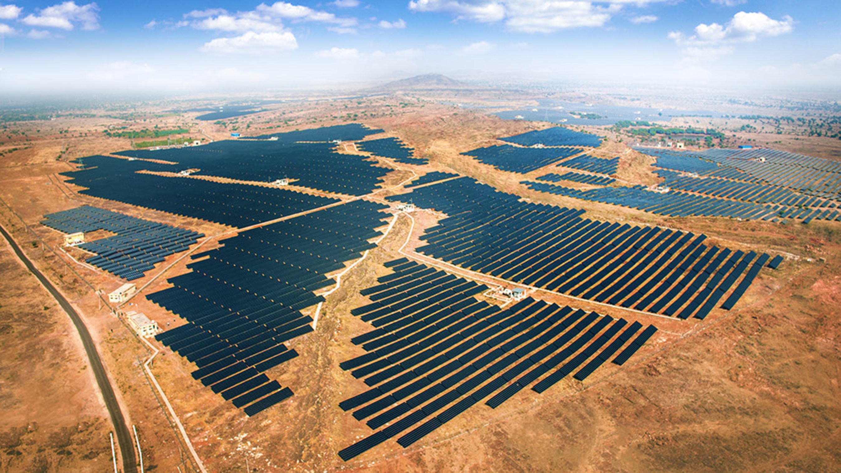 Azure Power Solar Power Plant, 100 MW, Rajasthan, India