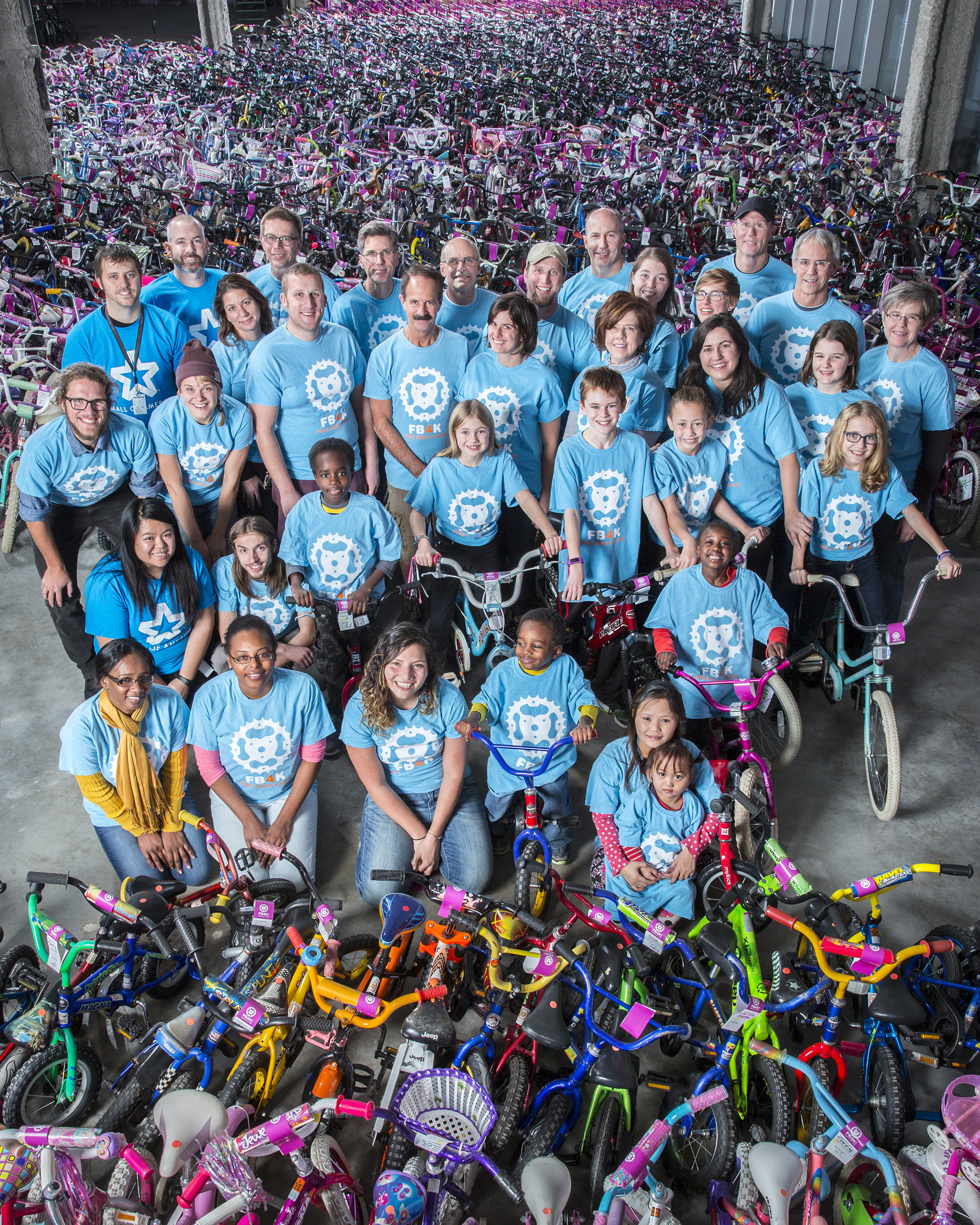 Free Bikes 4 Kidz and Mall of America team up to break the Guinness World Record for the most bicycles donated to charity in 24 hours.