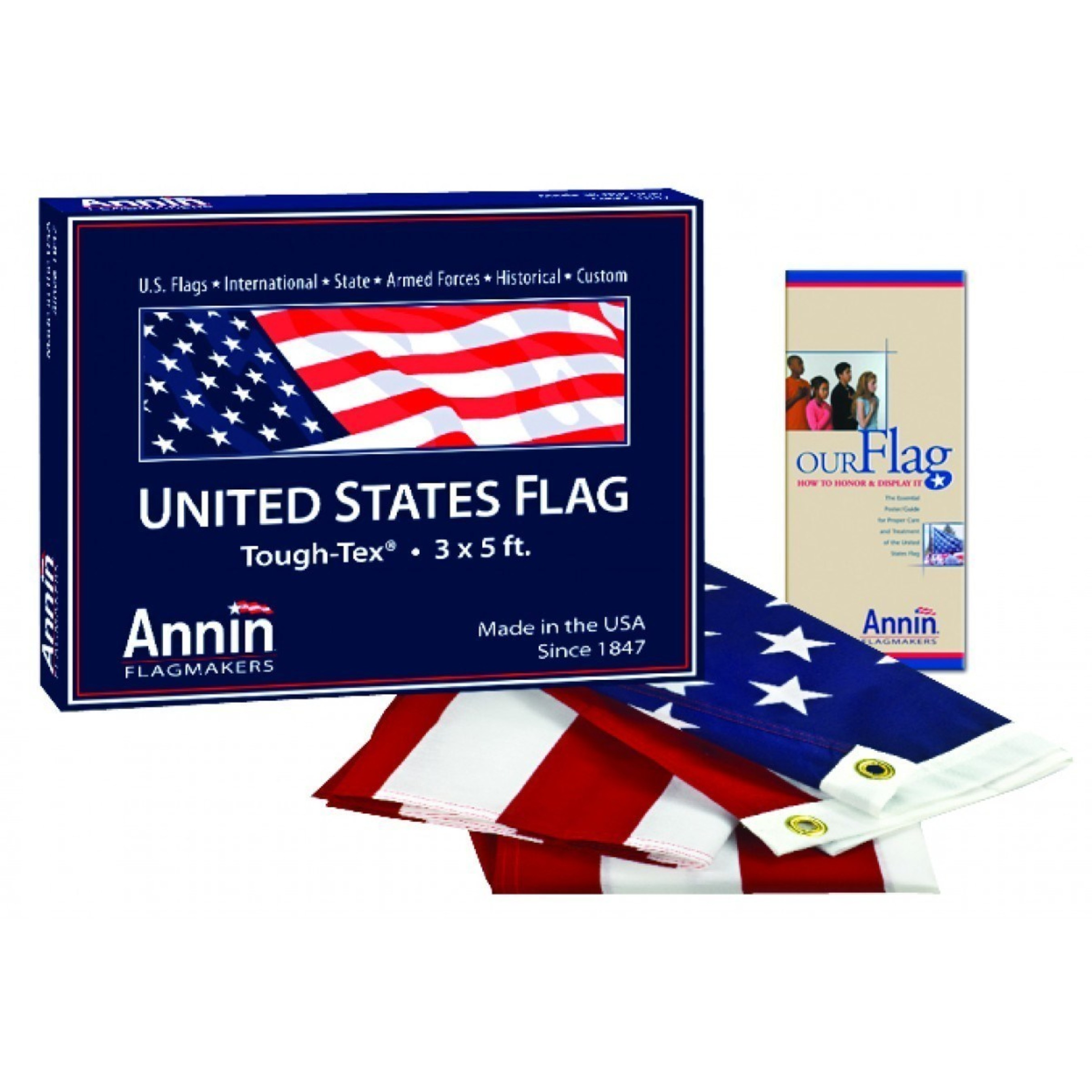 AmericanFlags.com sells only American-made US flags.