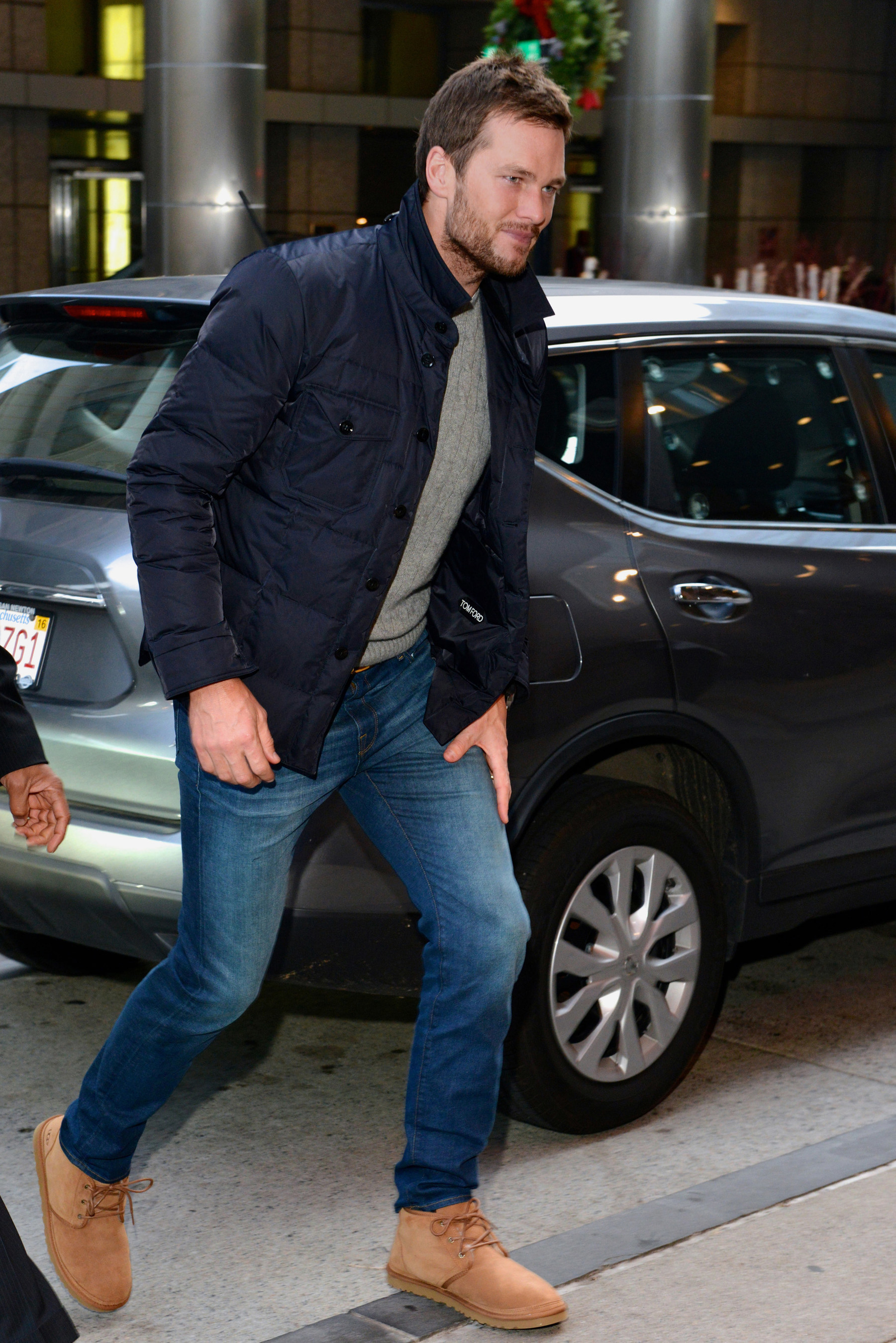 Tom Brady spotted out and about in the UGG Neumel chukka