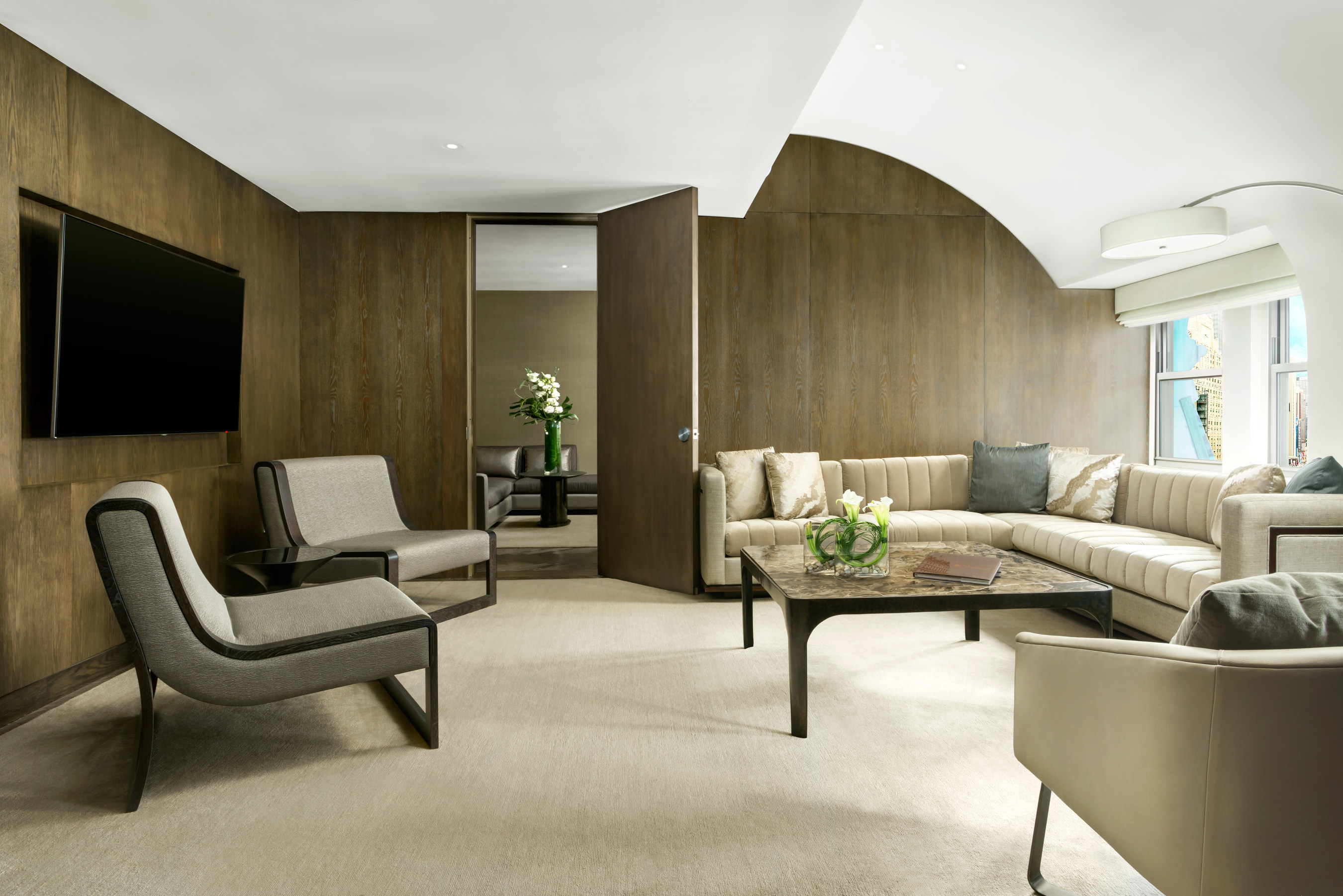 The Caruso Suite at The Knickerbocker Hotel, designed by Gabellini Sheppard Associates