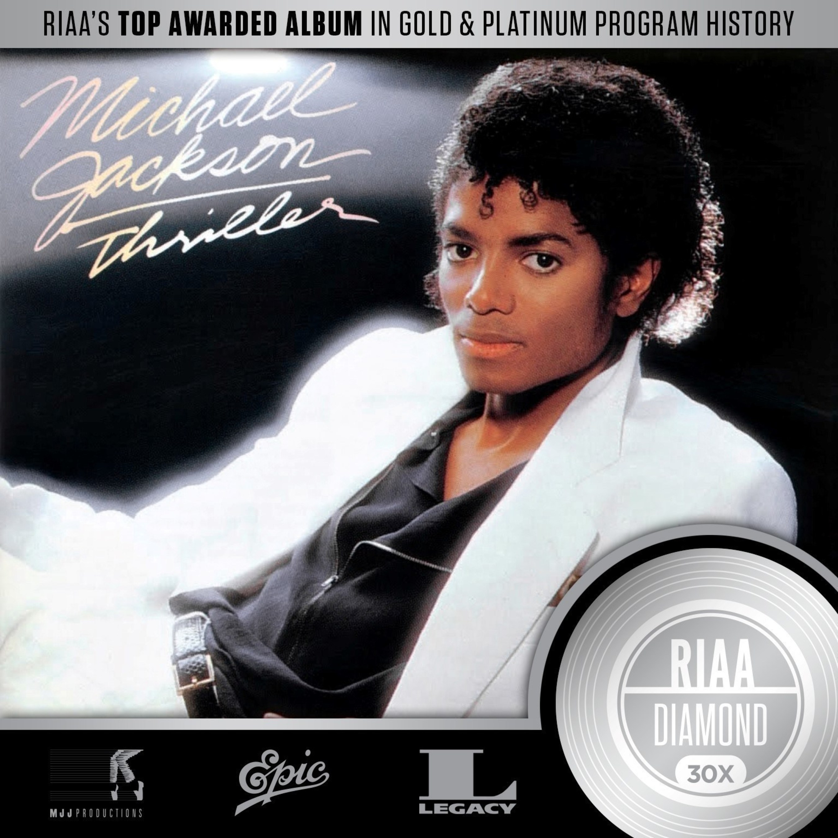 Michael Jackson's Thriller Is The First Album Certified RIAA 30X