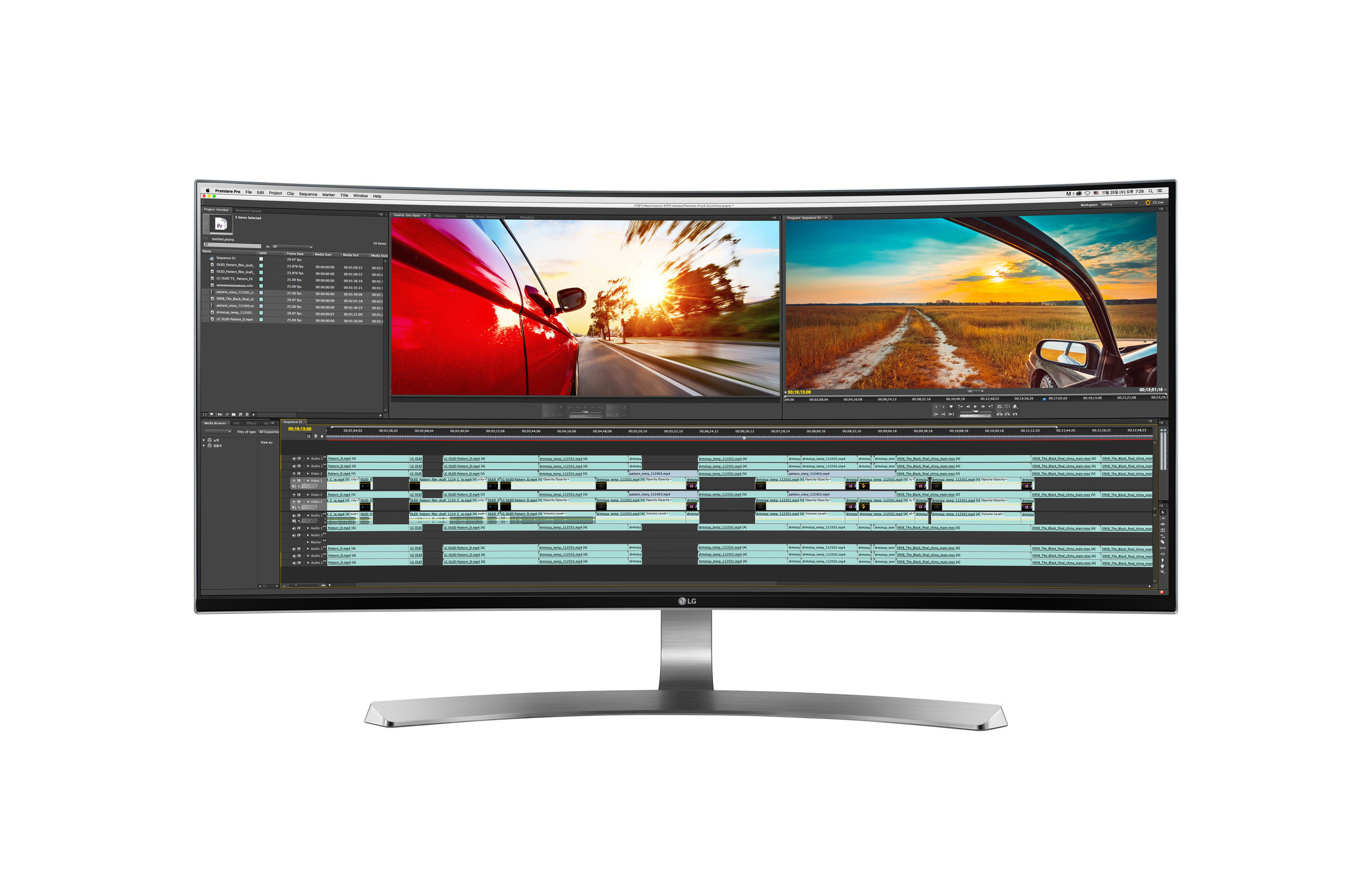 At CES(R) 2016, LG will showcase its newest 21:9 UltraWide(R) monitors, including the curved UC98.