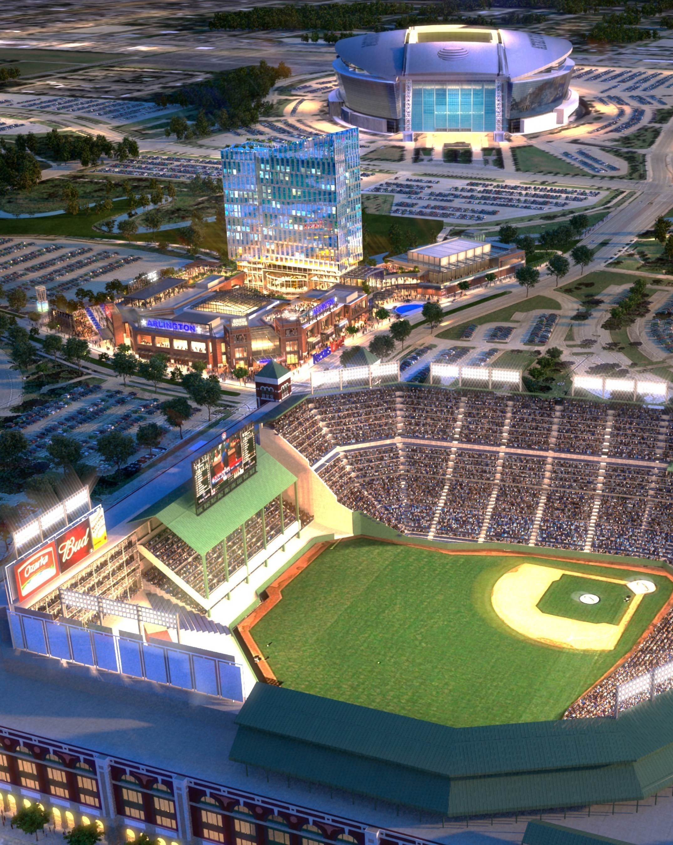The Cordish Companies have been selected by The Texas Rangers as development partner for Texas Live!, a 100,000 square foot world-class dining and entertainment district, as well as a 300-room hotel and 35,000 square foot convention facility in-between the Texas Rangers' Globe Life Park in Arlington and the Dallas Cowboys' AT&T Stadium