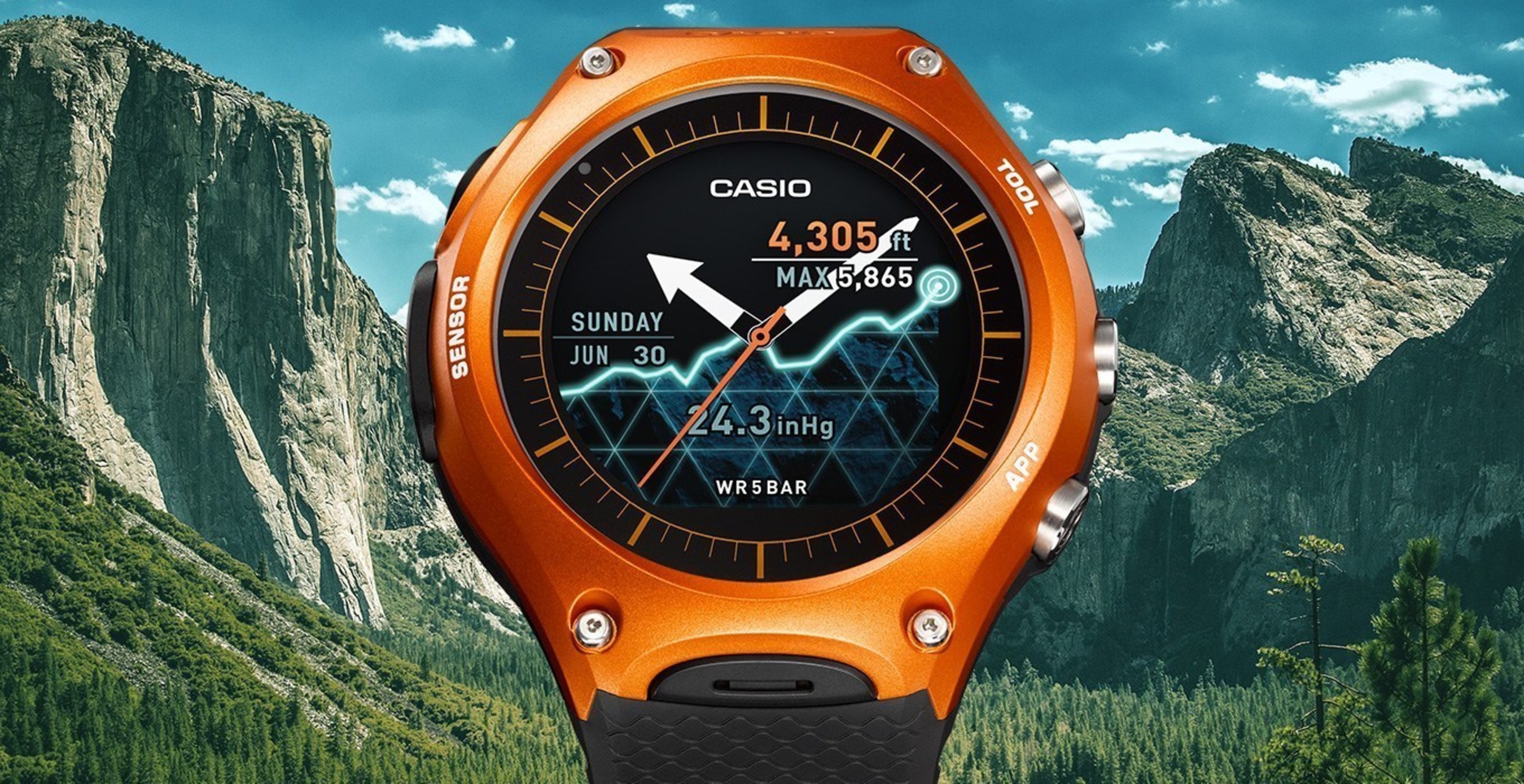 Casio Introduces new Smart Outdoor Watch WSD-F10 at CES 2016