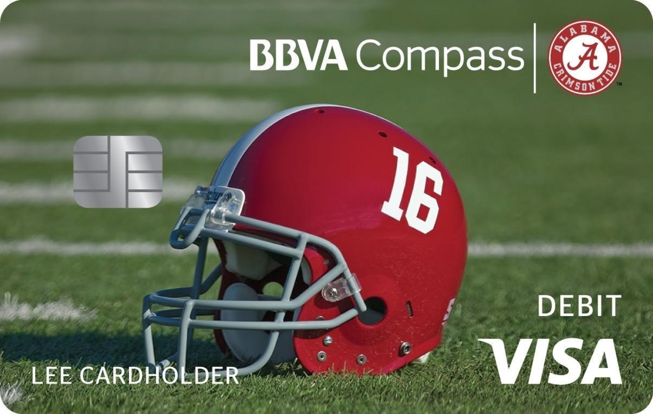 BBVA Compass will roll out its commemorative Bama-branded Visa(R) check card next month. Fans can flash their Crimson Tide pride every time they swipe their cards.