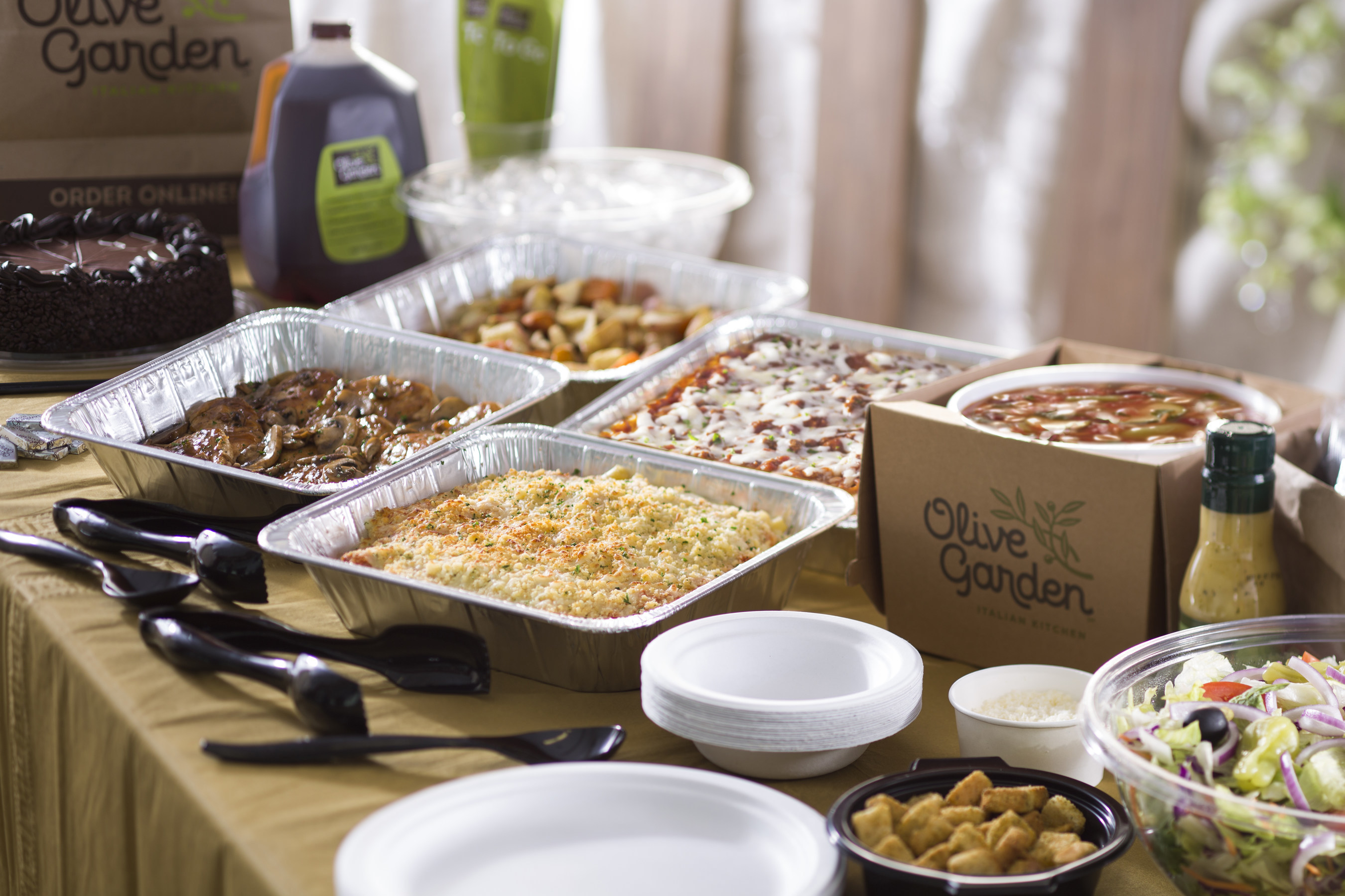 Olive Garden Announces Catering Delivery Available At All Restaurants Nationwide
