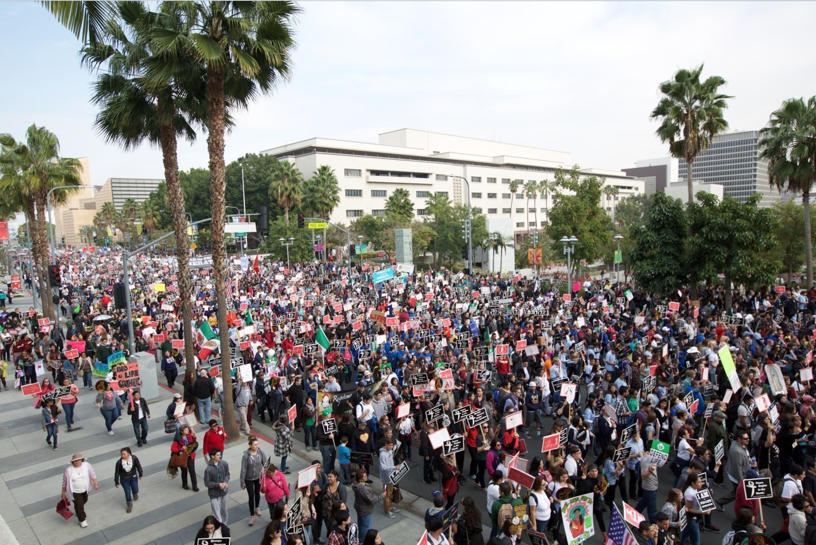 More than 15,000 gather for OneLife LA on Saturday, January 23rd.