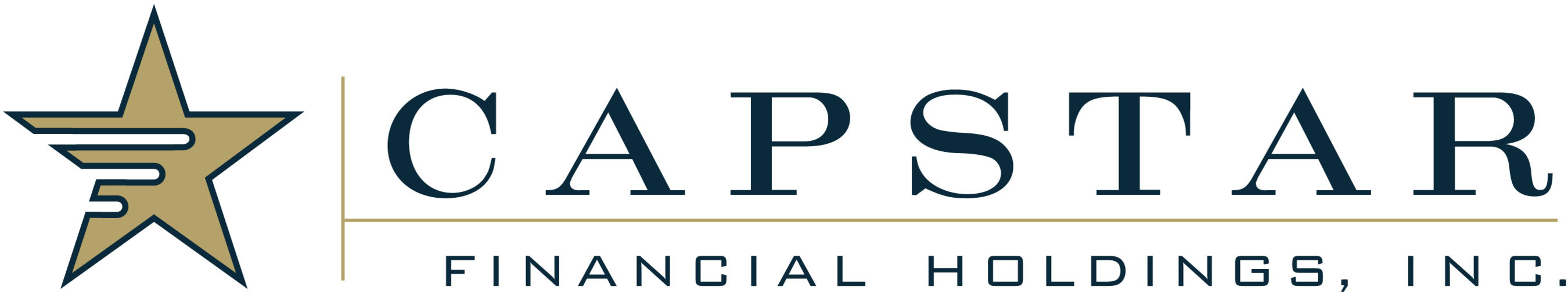 CapStar Financial Holdings, Inc. Logo (PRNewsFoto/CapStar Financial Holdings, Inc.)