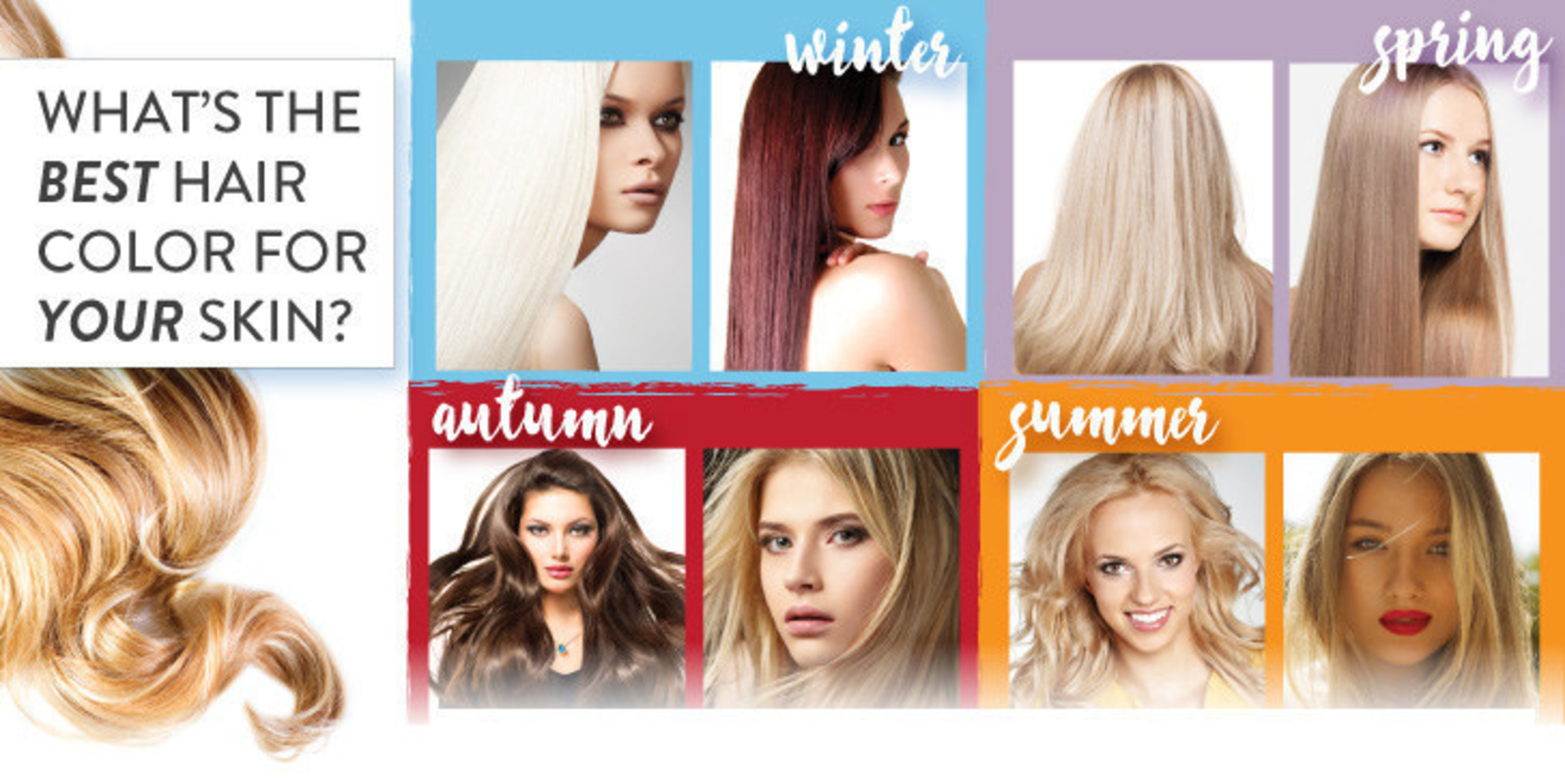 What's The Best Hair Color For Your Skin Tone? Vixen Daily Will Show You.